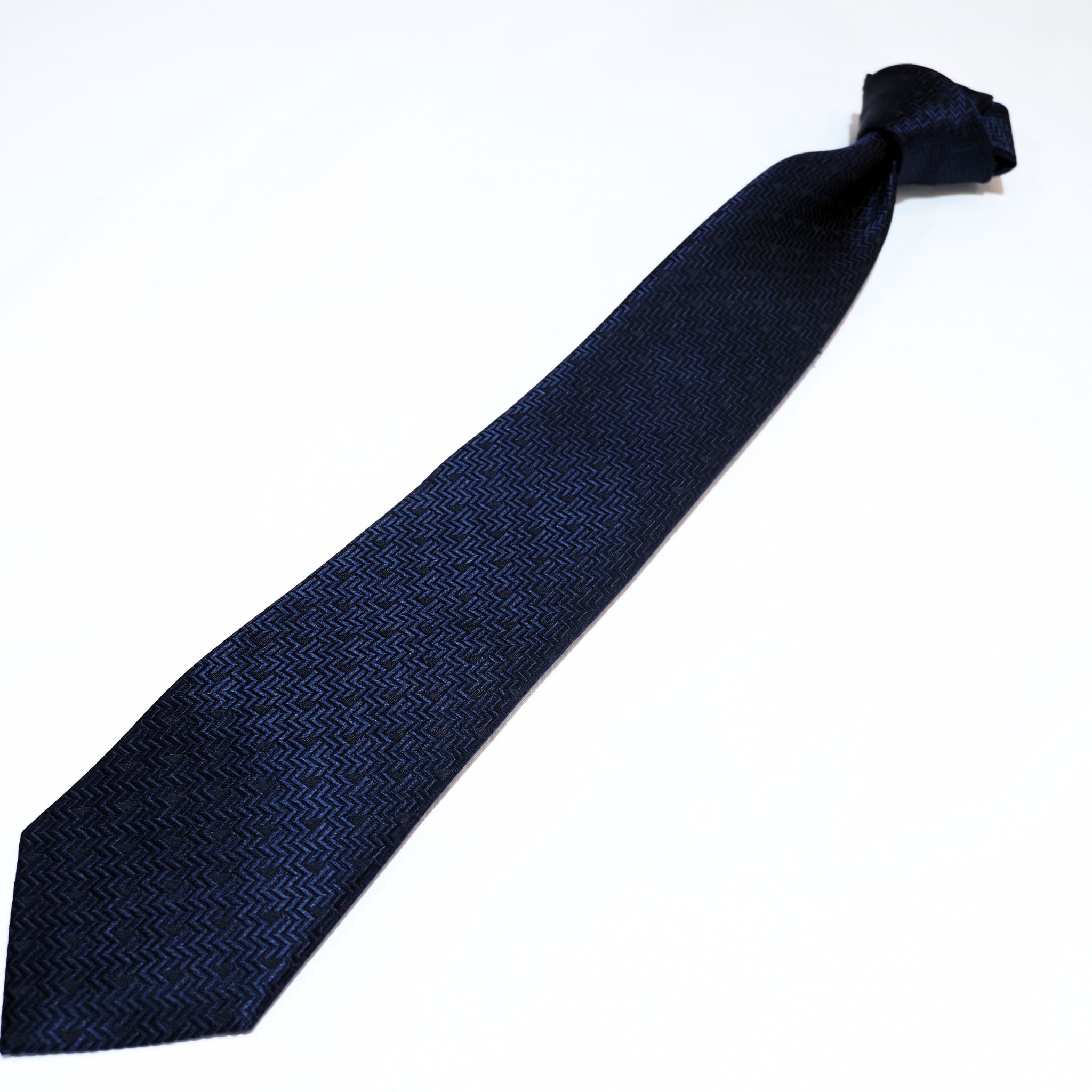 オリジナルソリッドタイ【紺】②