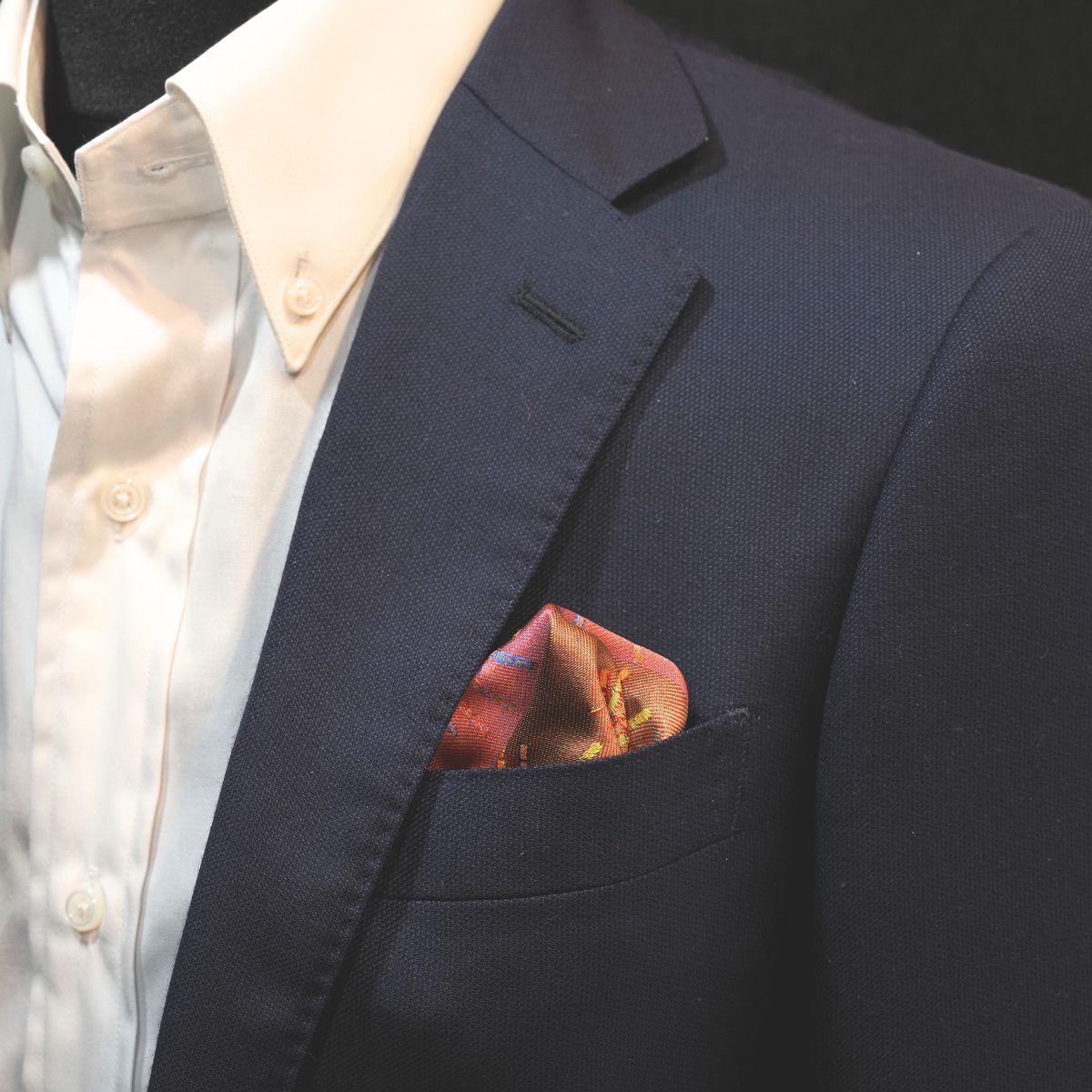 VANNERS Silk ポケットチーフ