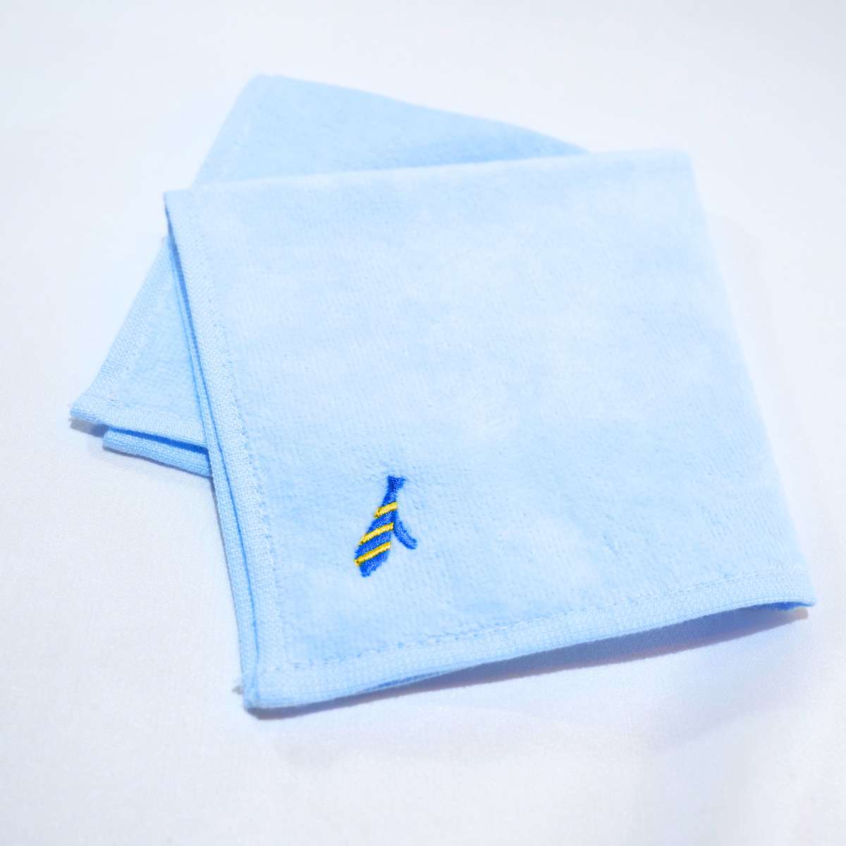 Doctor Belee ネクタイ刺繍タオルハンカチ