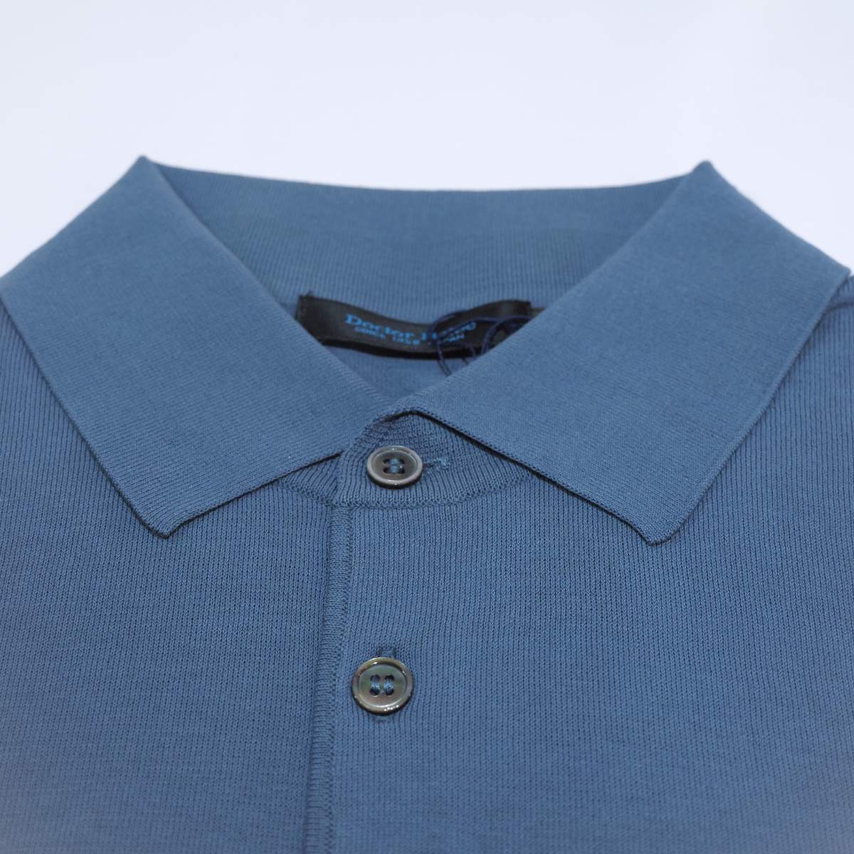 【半袖サマーニット ポロ L】 KN6101-26DB-2