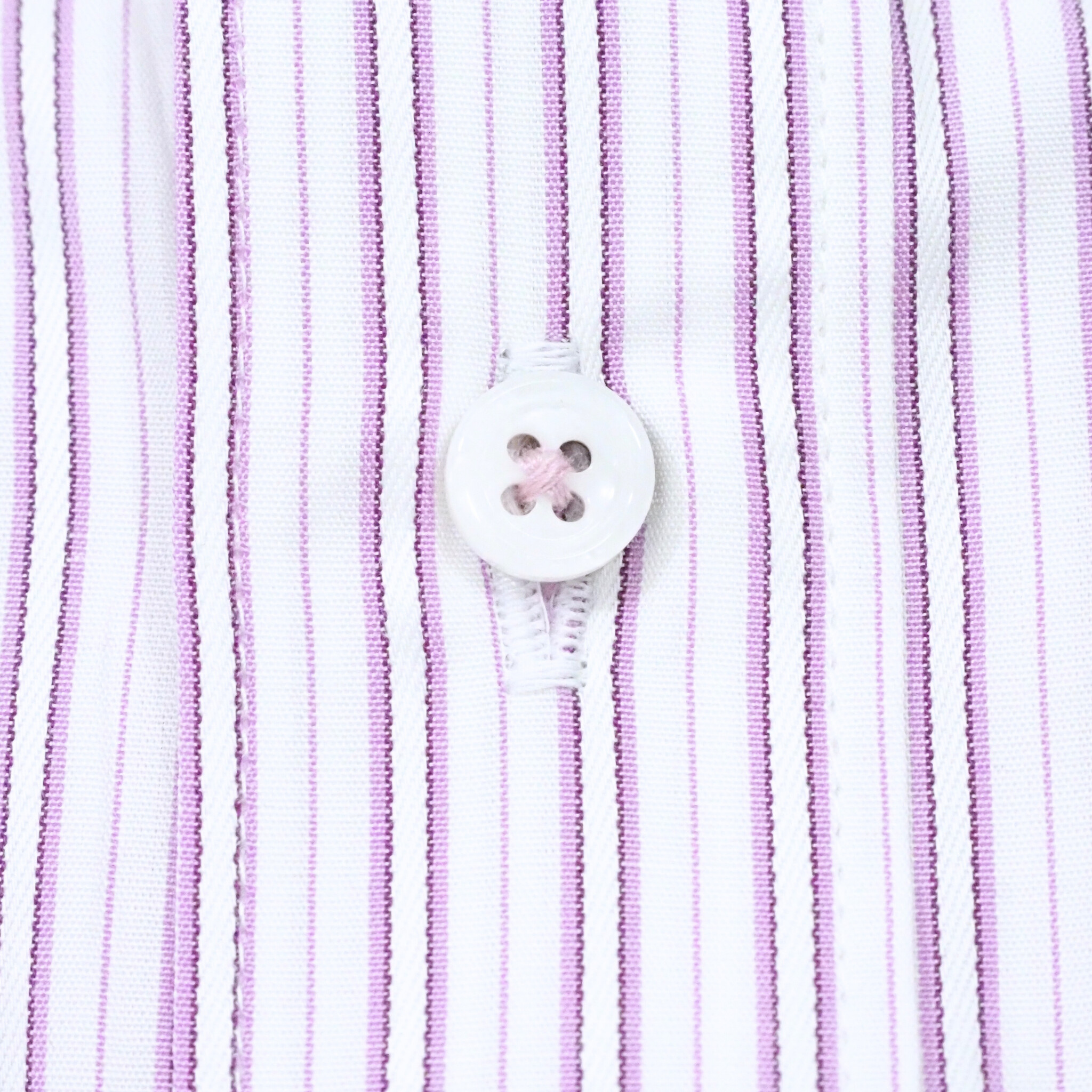 左カフスキリン刺繍 長袖シャツ｜ピンク・M