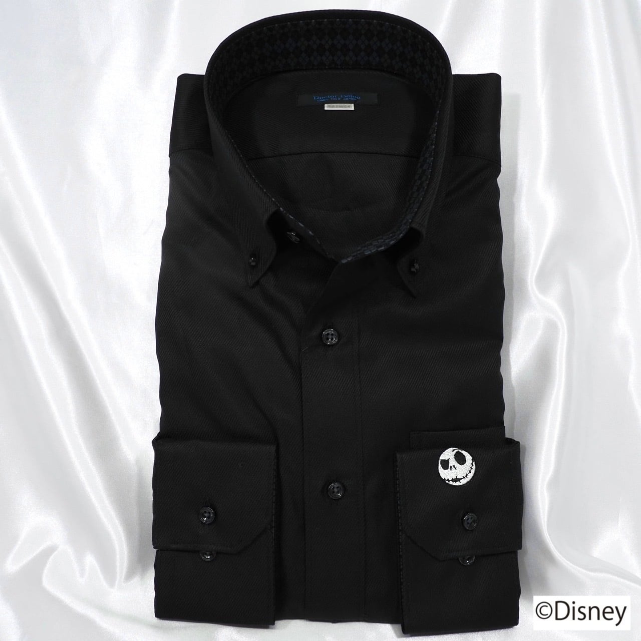 【Disney/ジャック・スケリントン】限定刺繍ワイシャツ　Lサイズ