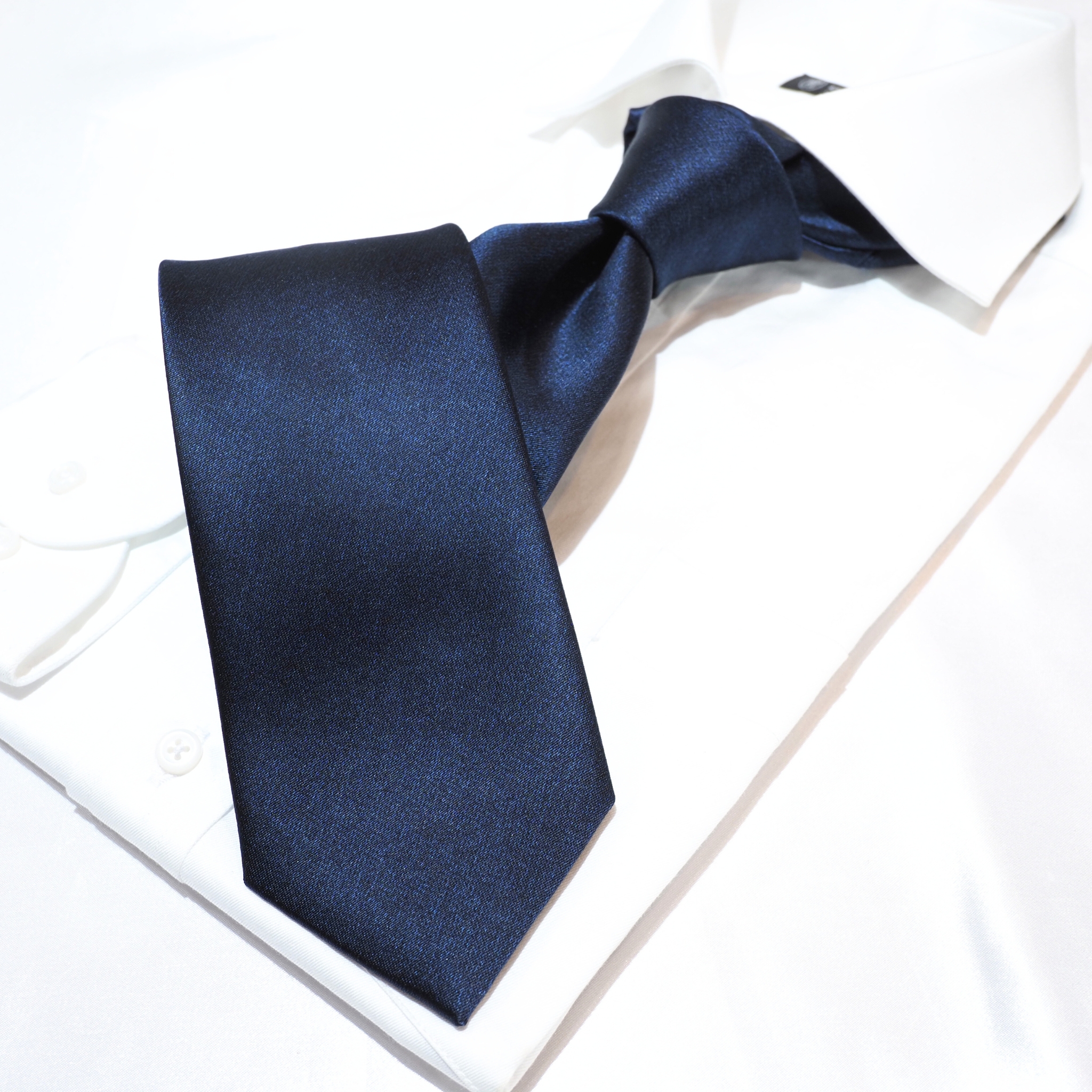 ゴールドネーム<6色メランジ> 濃紺