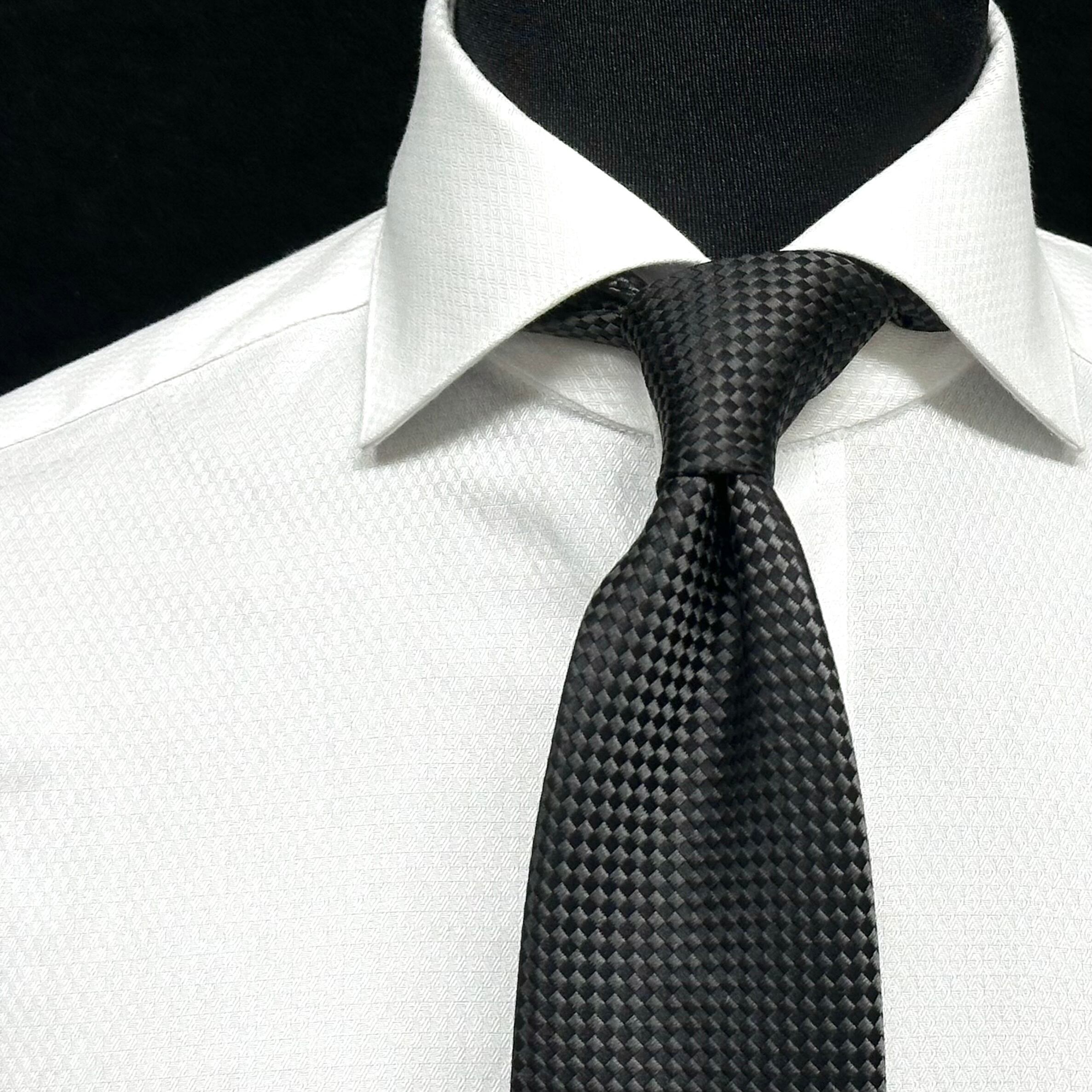 ソリッドタイ【チャコールグレー】