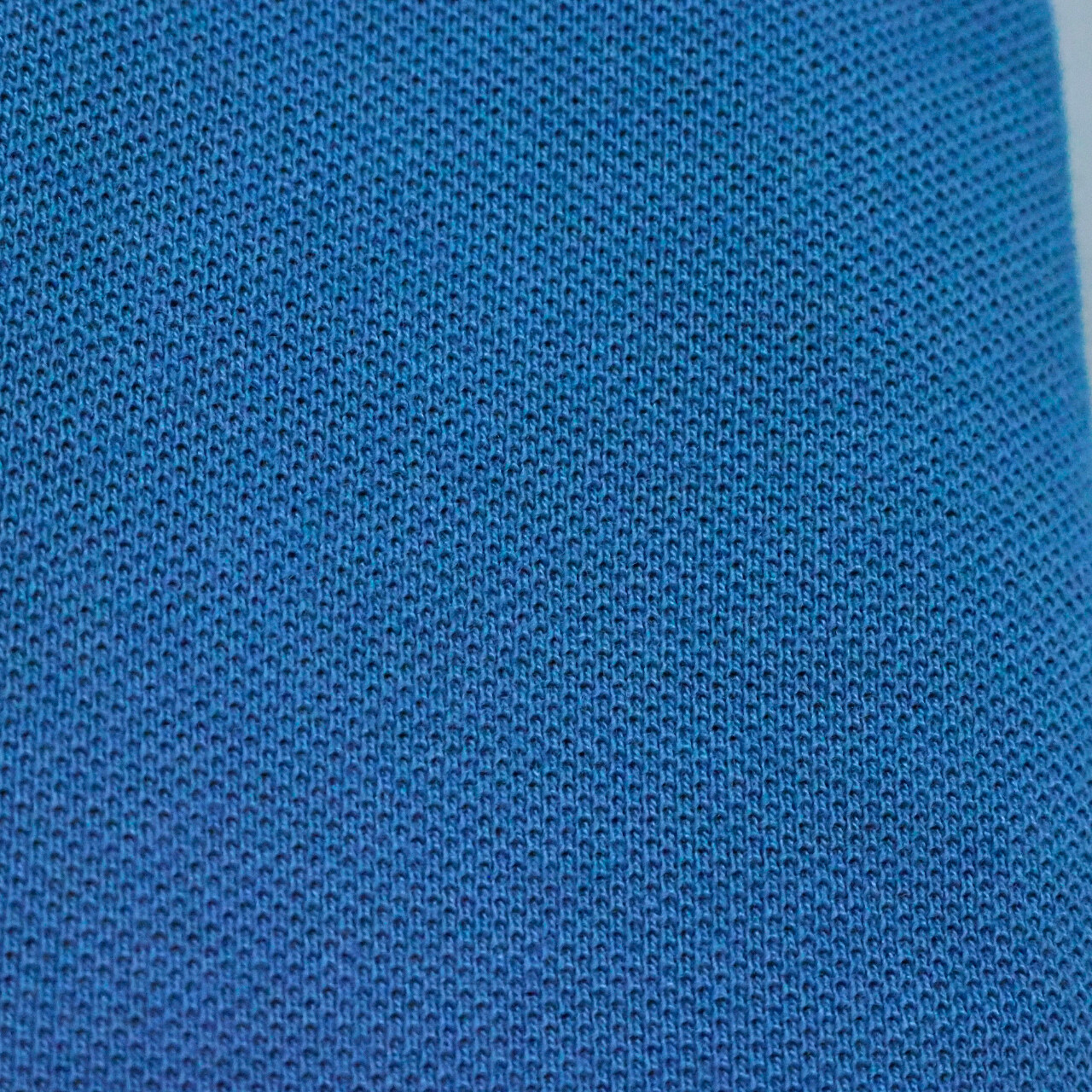 【半袖 L】ニットポロシャツ　324981-2  ブルー