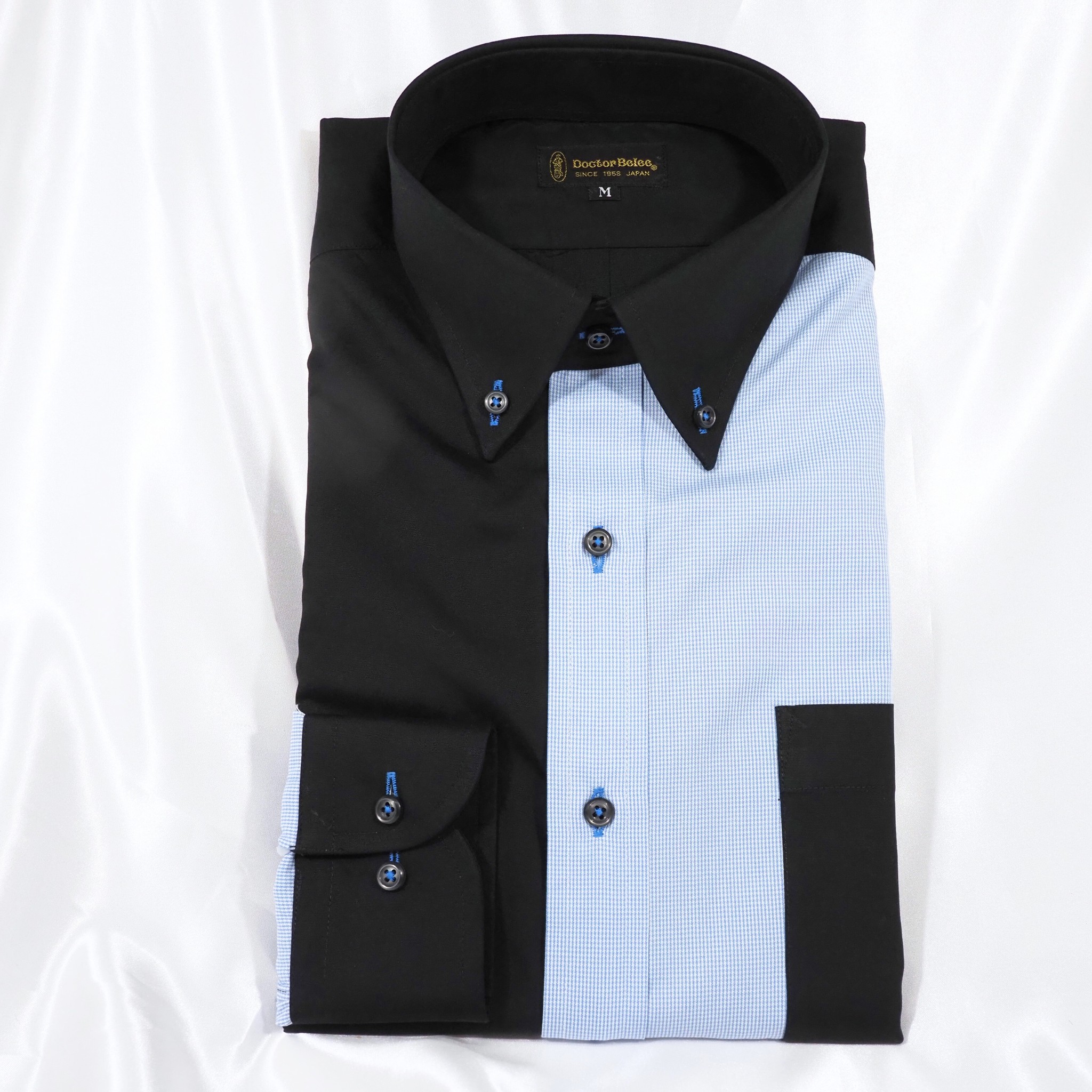 長袖クレイジーシャツ【LL】3416