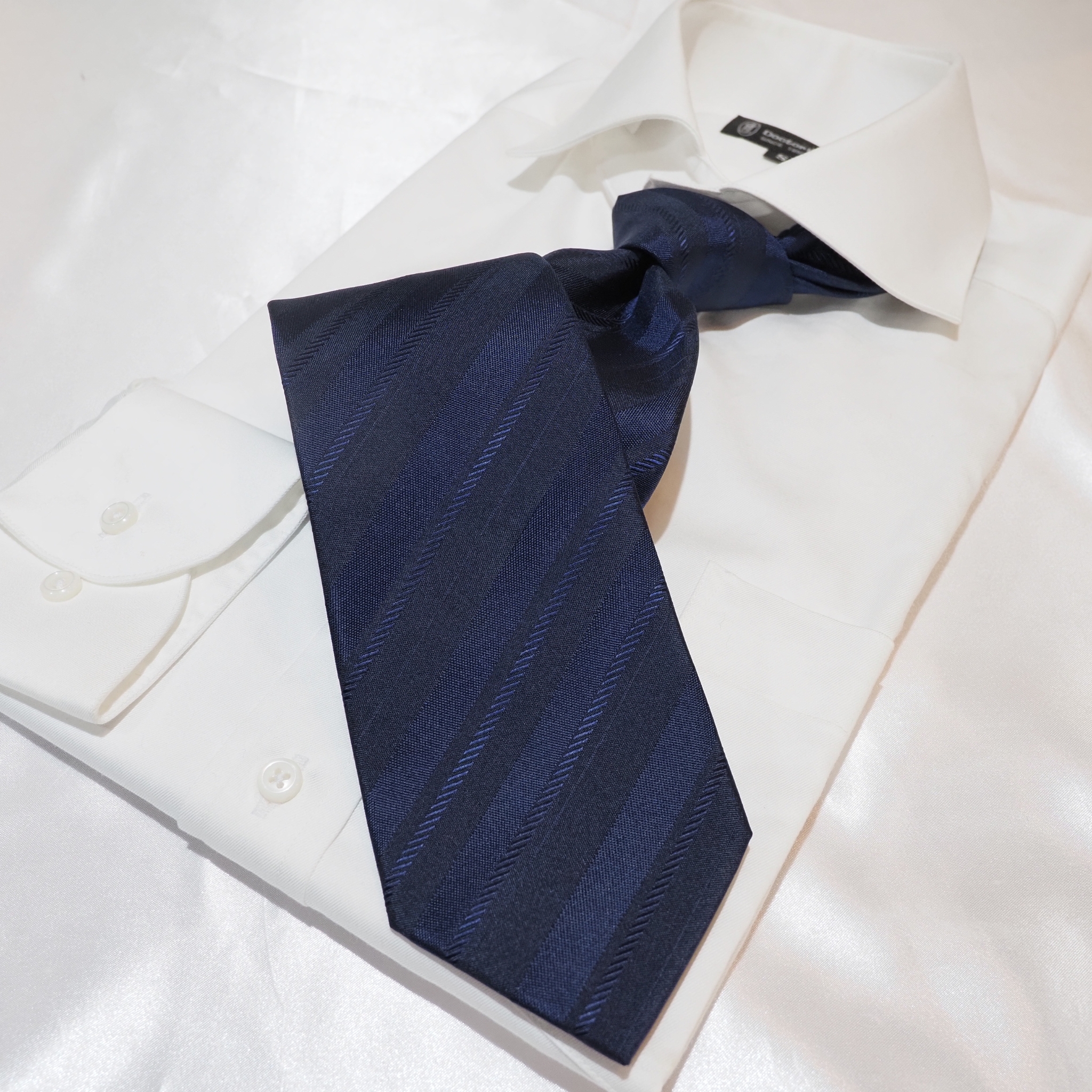 オリジナルソリッドタイ【紺】