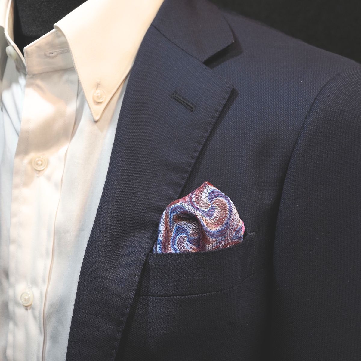 VANNERS Silk ポケットチーフ