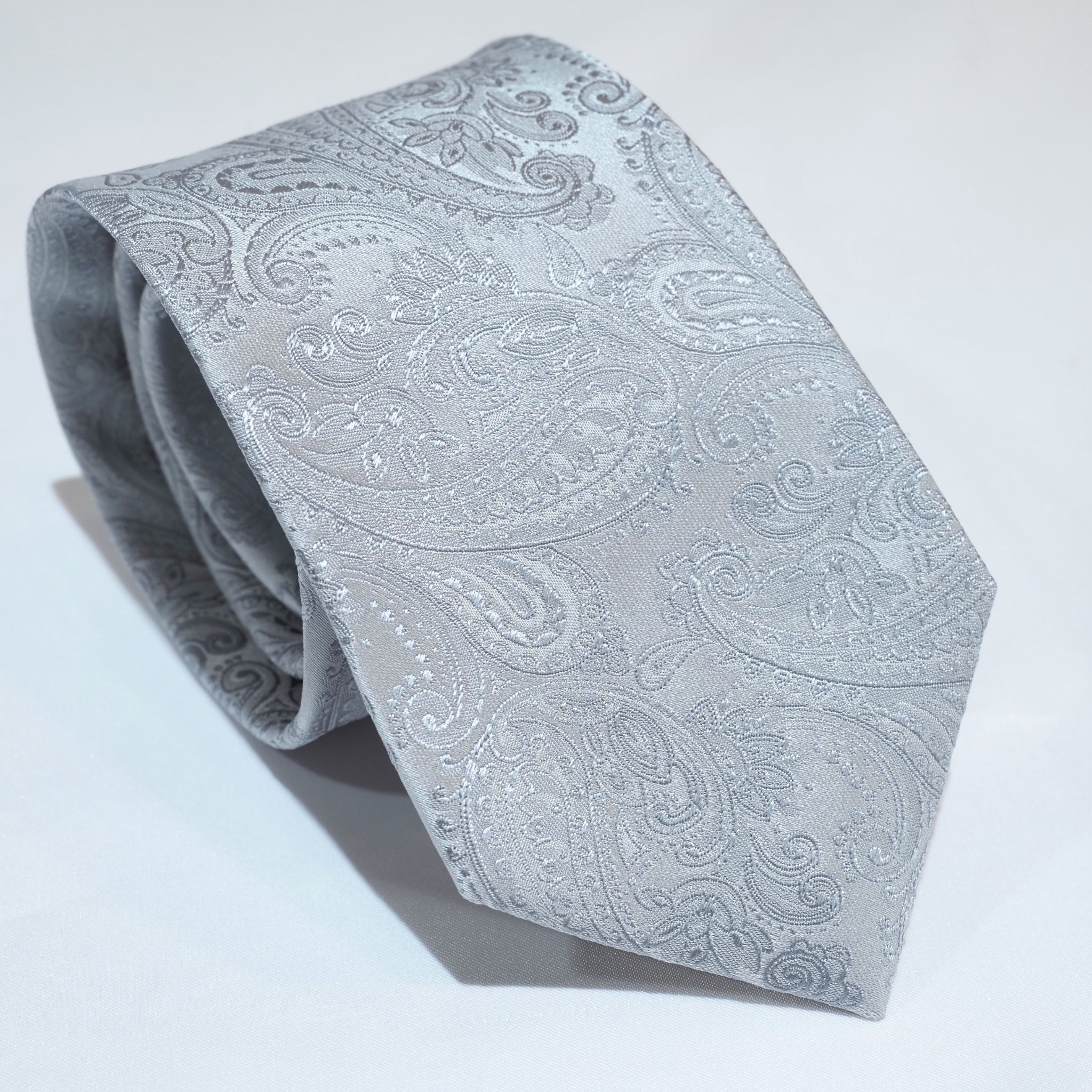 オリジナルソリッドタイ【シルバー】③