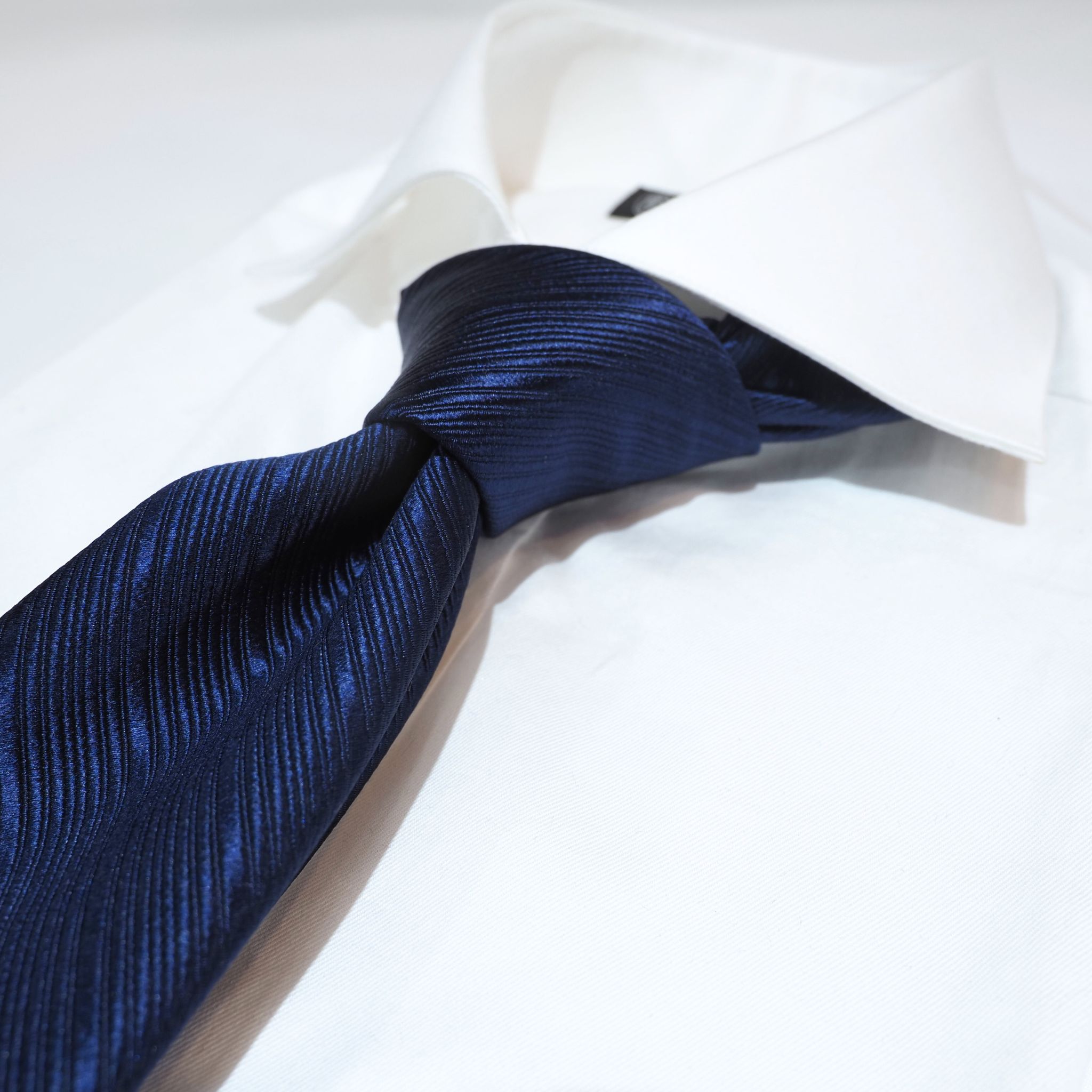 オリジナルソリッドタイ【紺】⑥