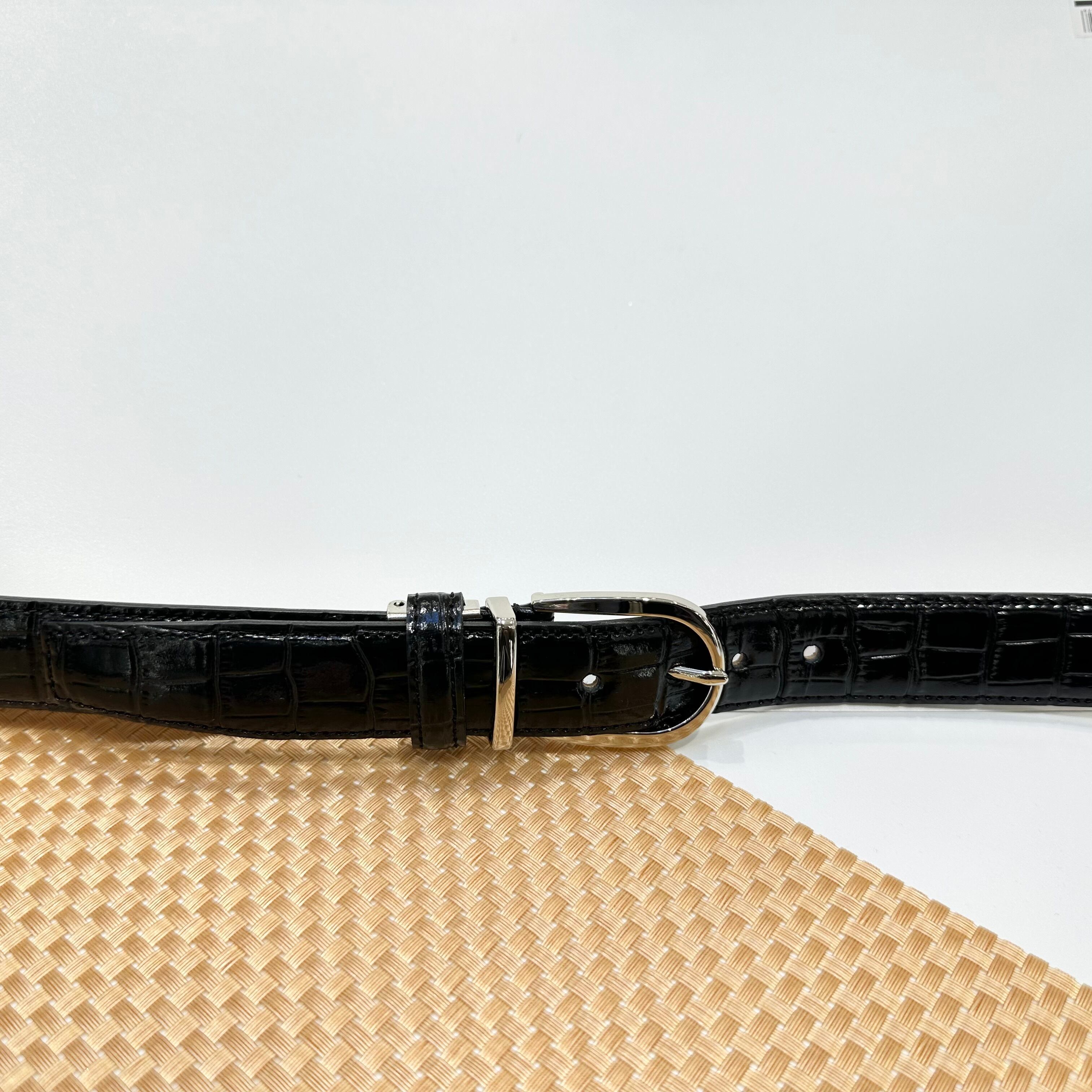 国産本革ベルト【黒】