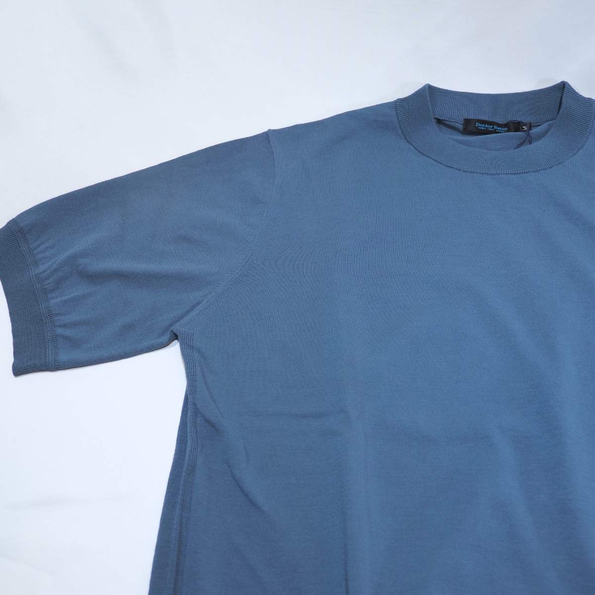 【半袖サマーニット クルーネック LL】 KN6102-26DB-2