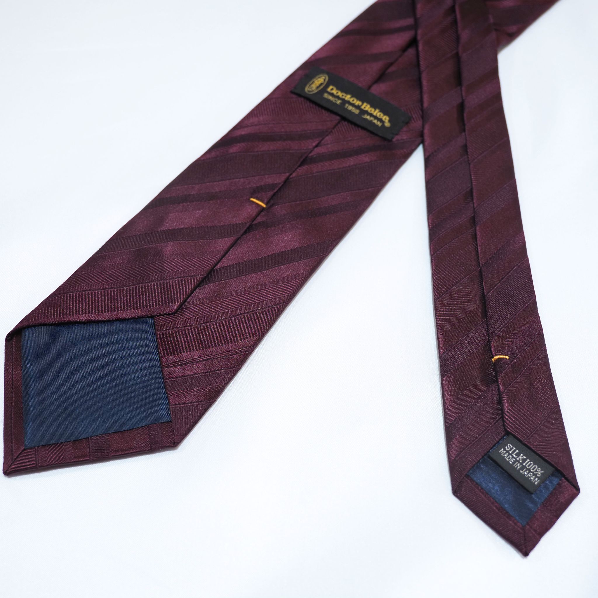 オリジナルソリッドタイ【エンジ】①