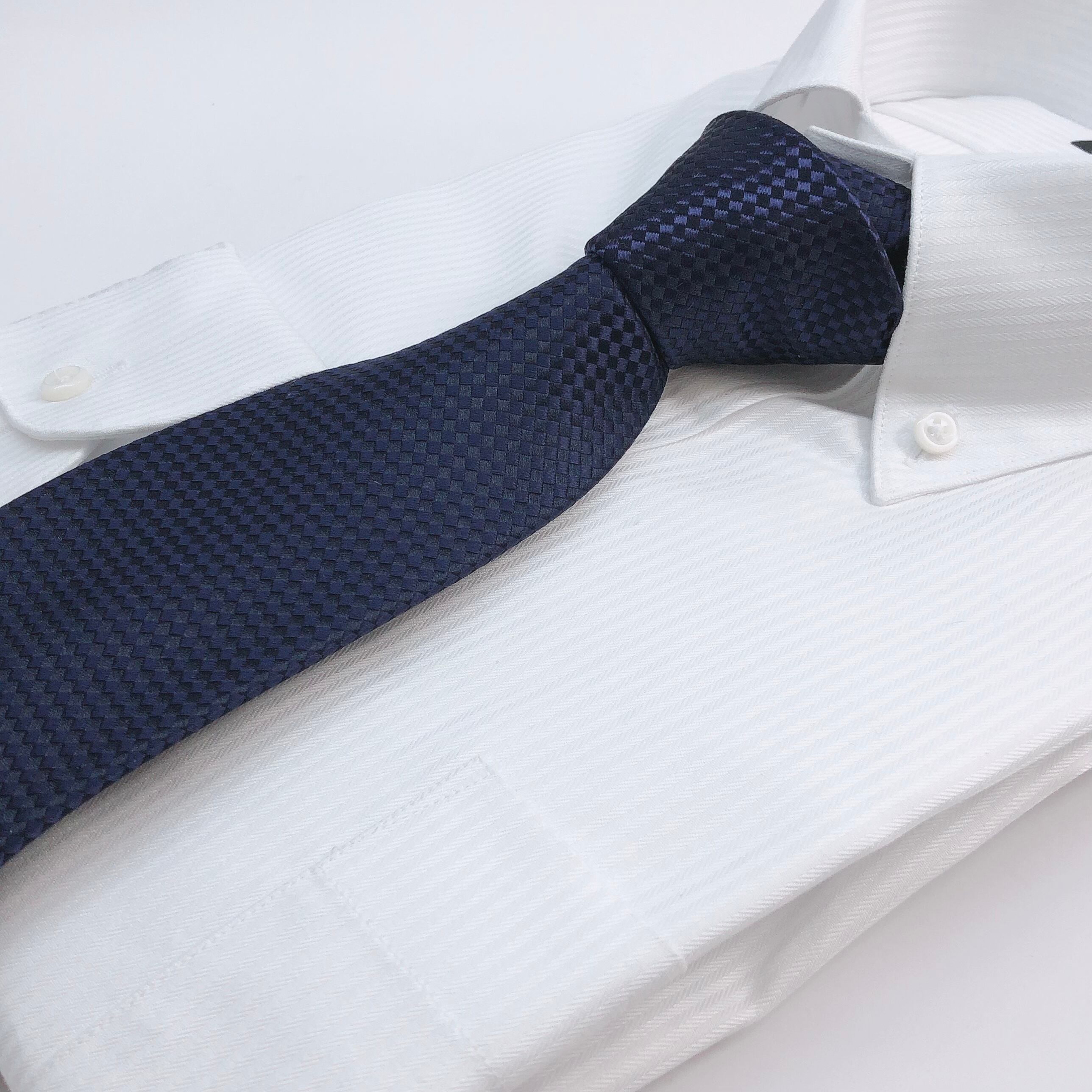 ソリッドタイ【紺】