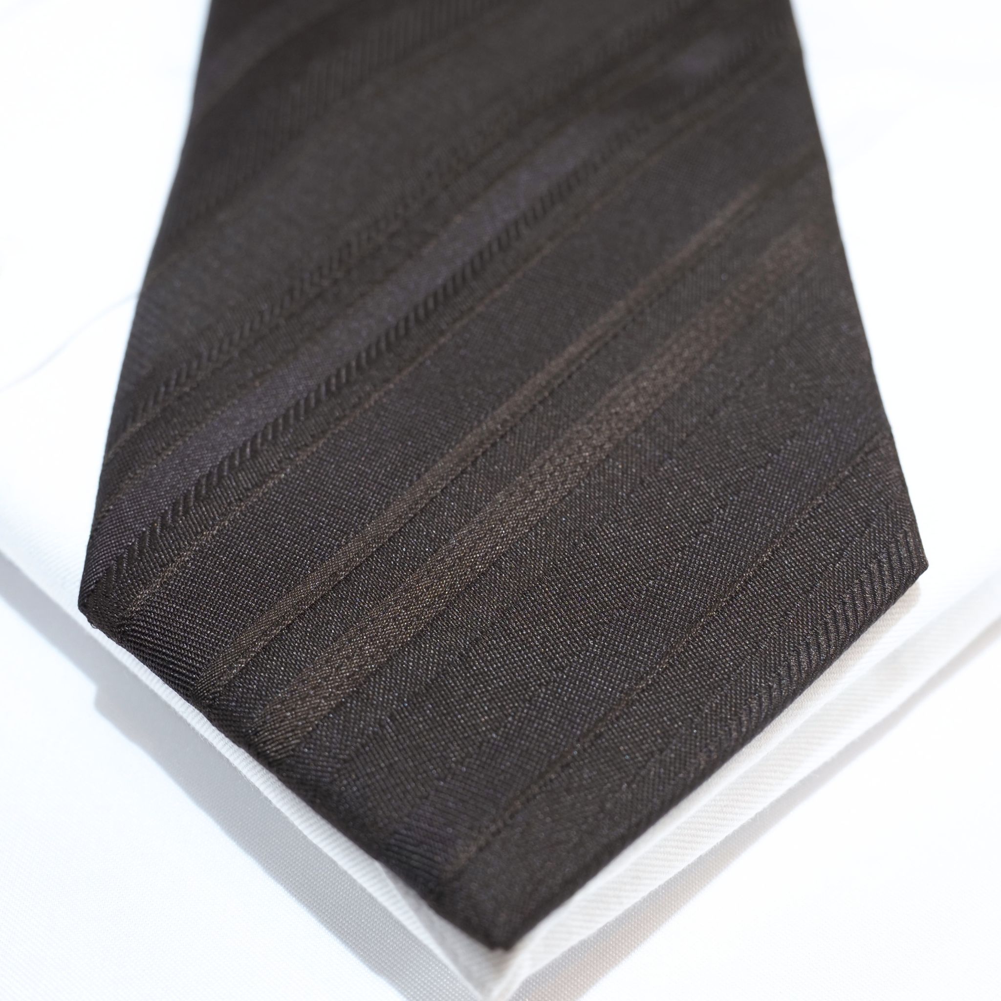 オリジナルソリッドタイ【ブラウン】①