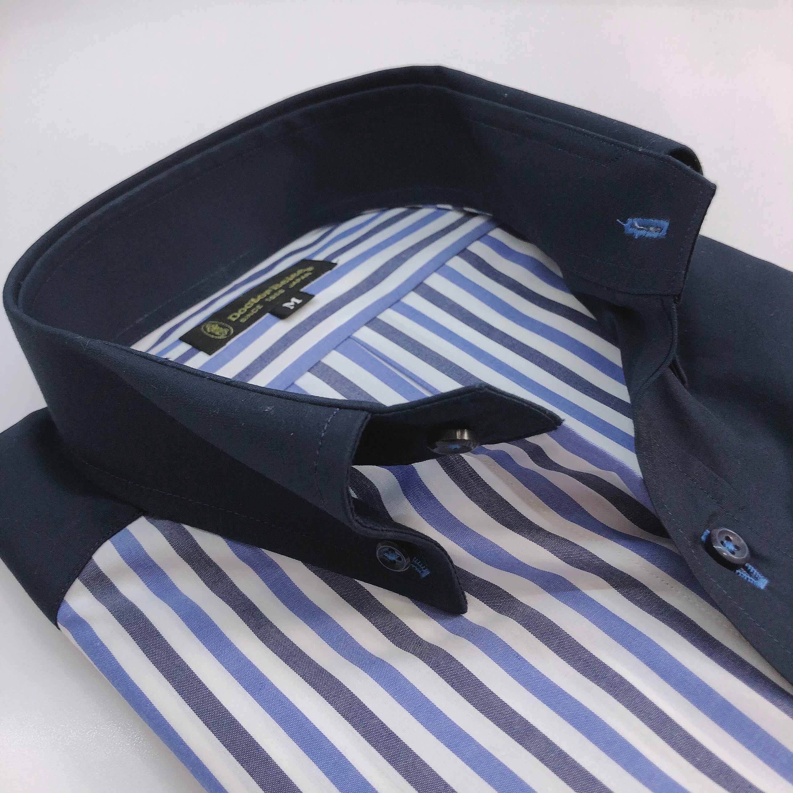 長袖クレイジーシャツ【M】3357