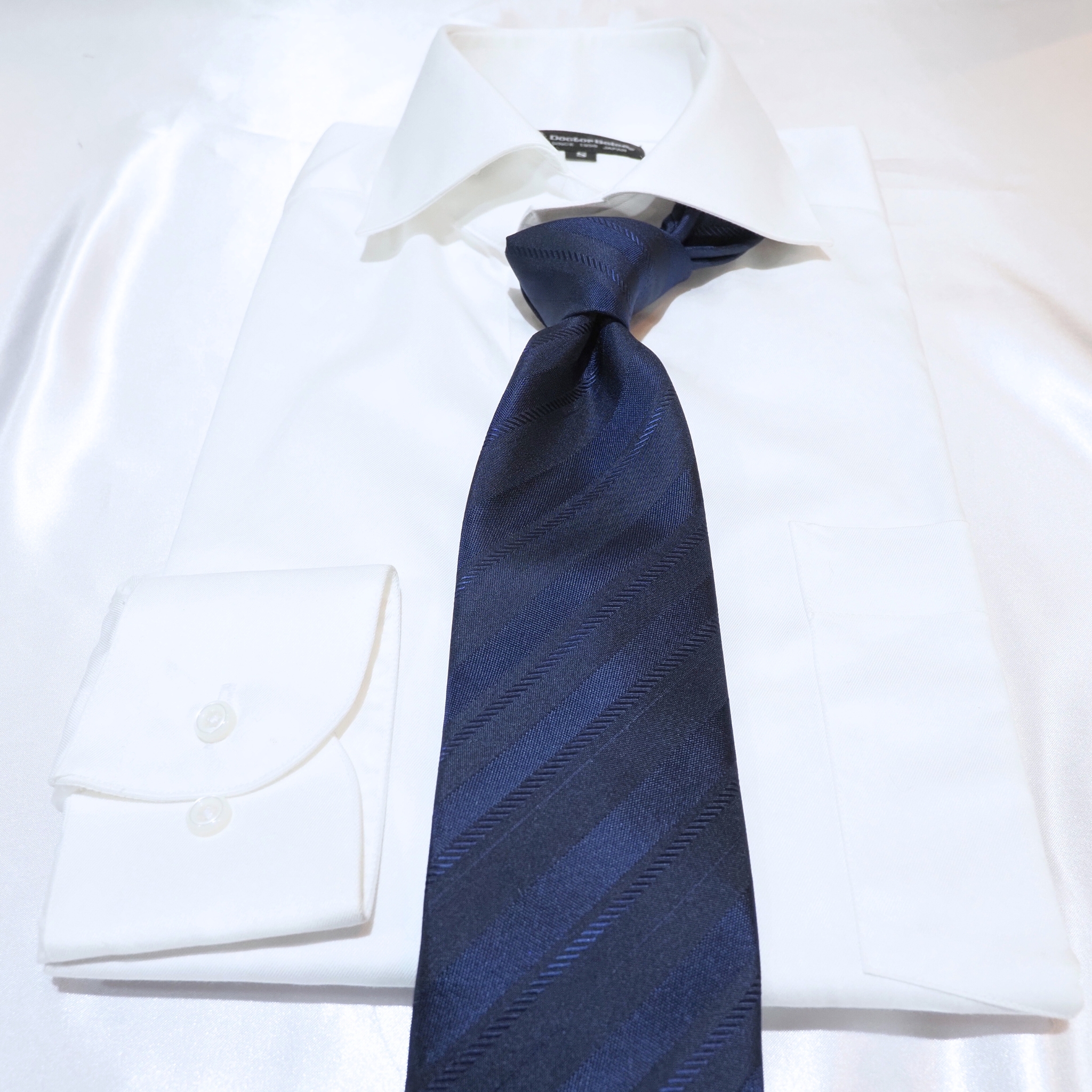 オリジナルソリッドタイ【紺】