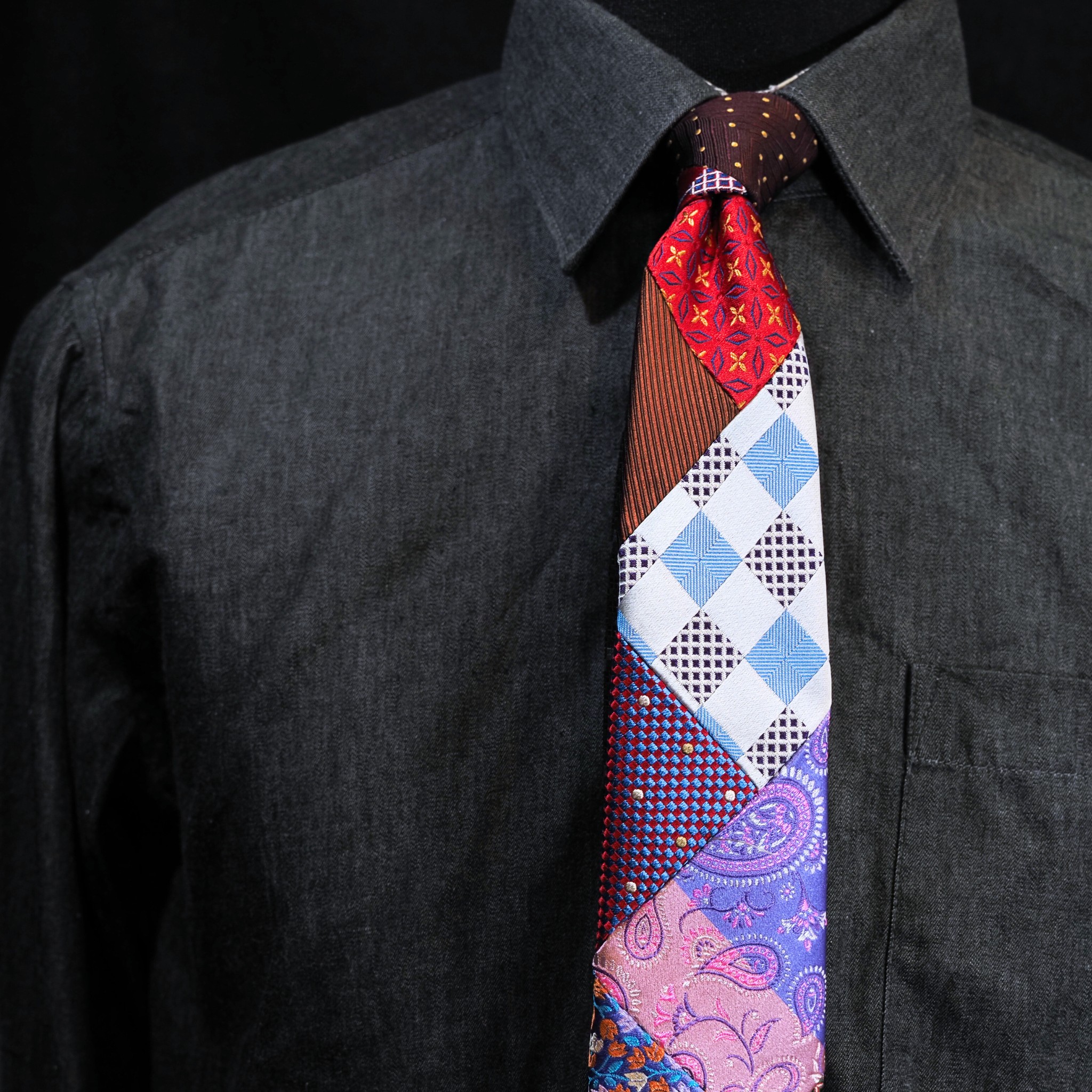 パッチワークタイ①