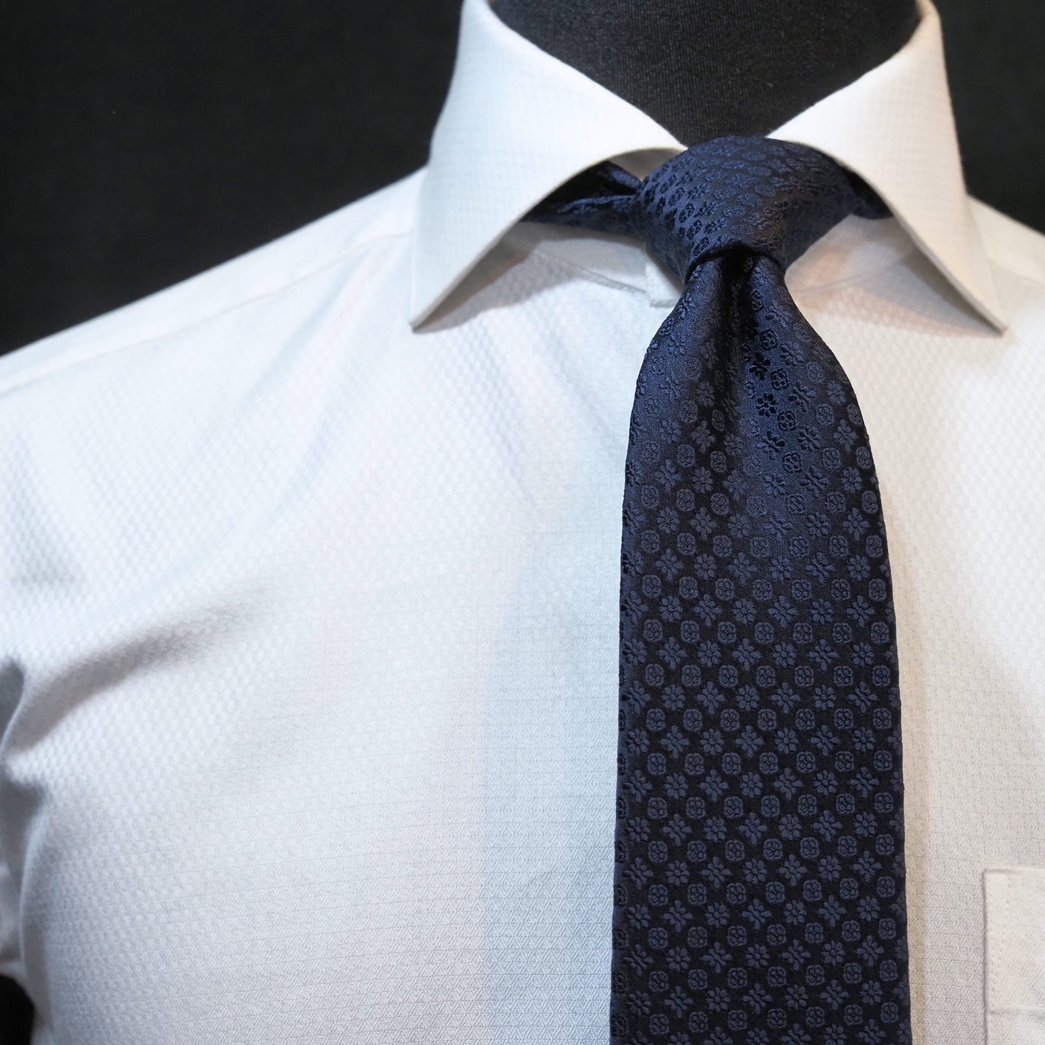 オリジナルソリッドタイ【濃紺】