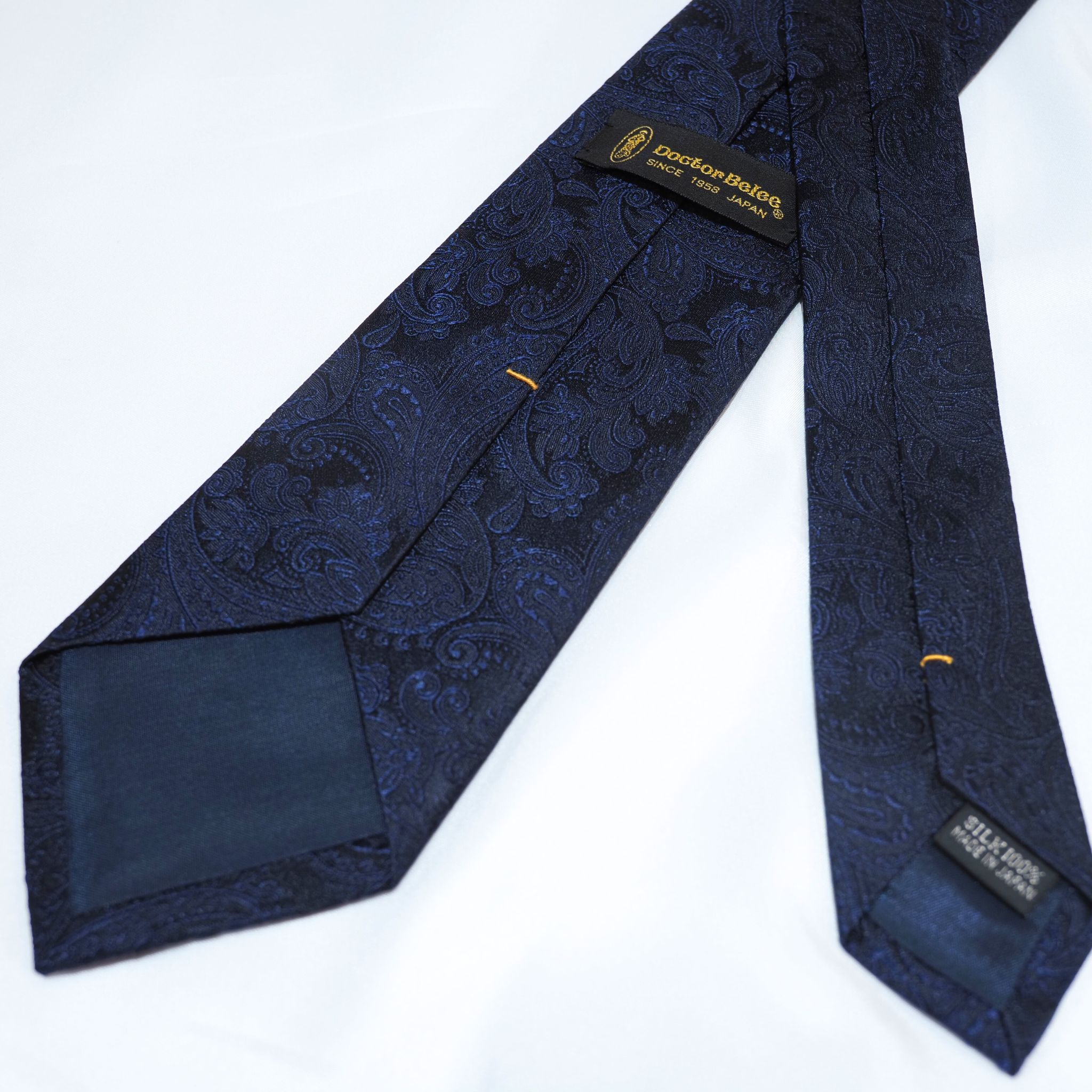 オリジナルソリッドタイ【紺】⑧