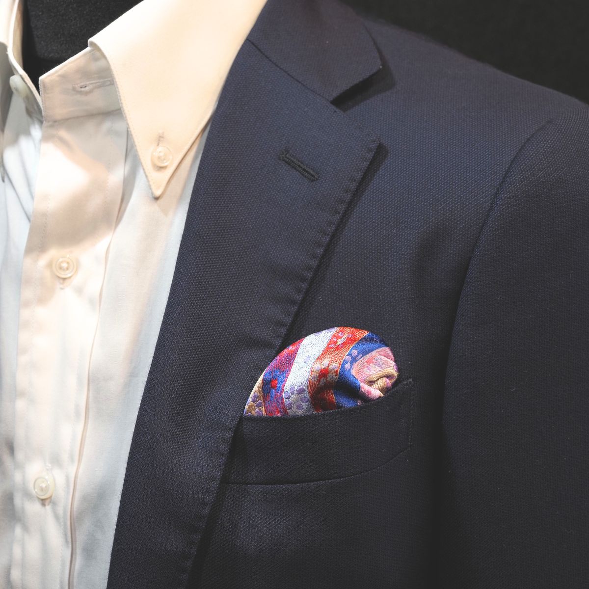VANNERS Silk ポケットチーフ
