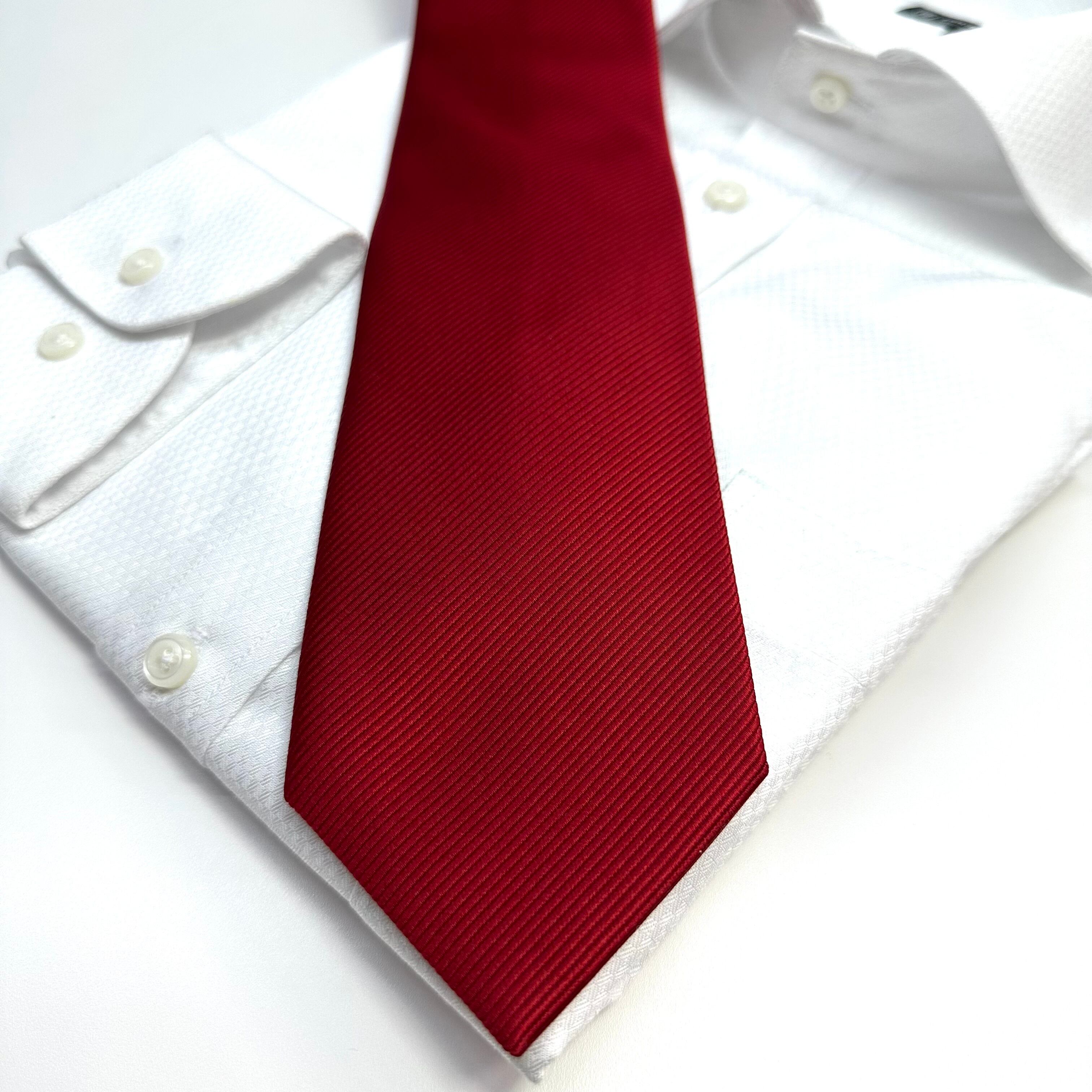 ソリッドタイ【赤】