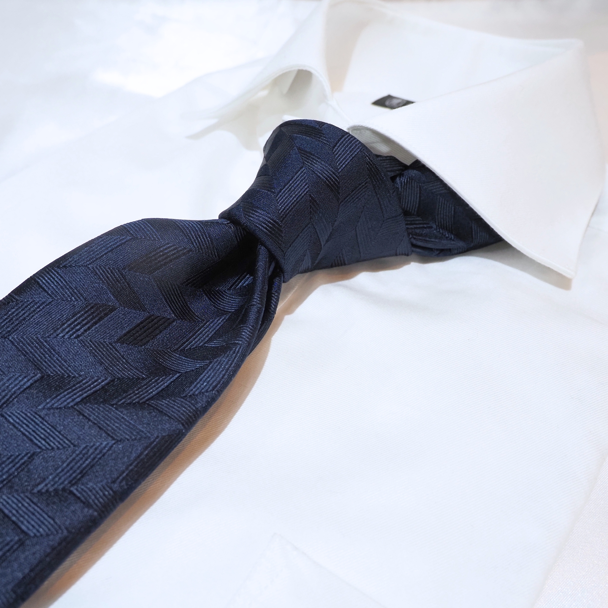 オリジナルソリッドタイ【濃紺】