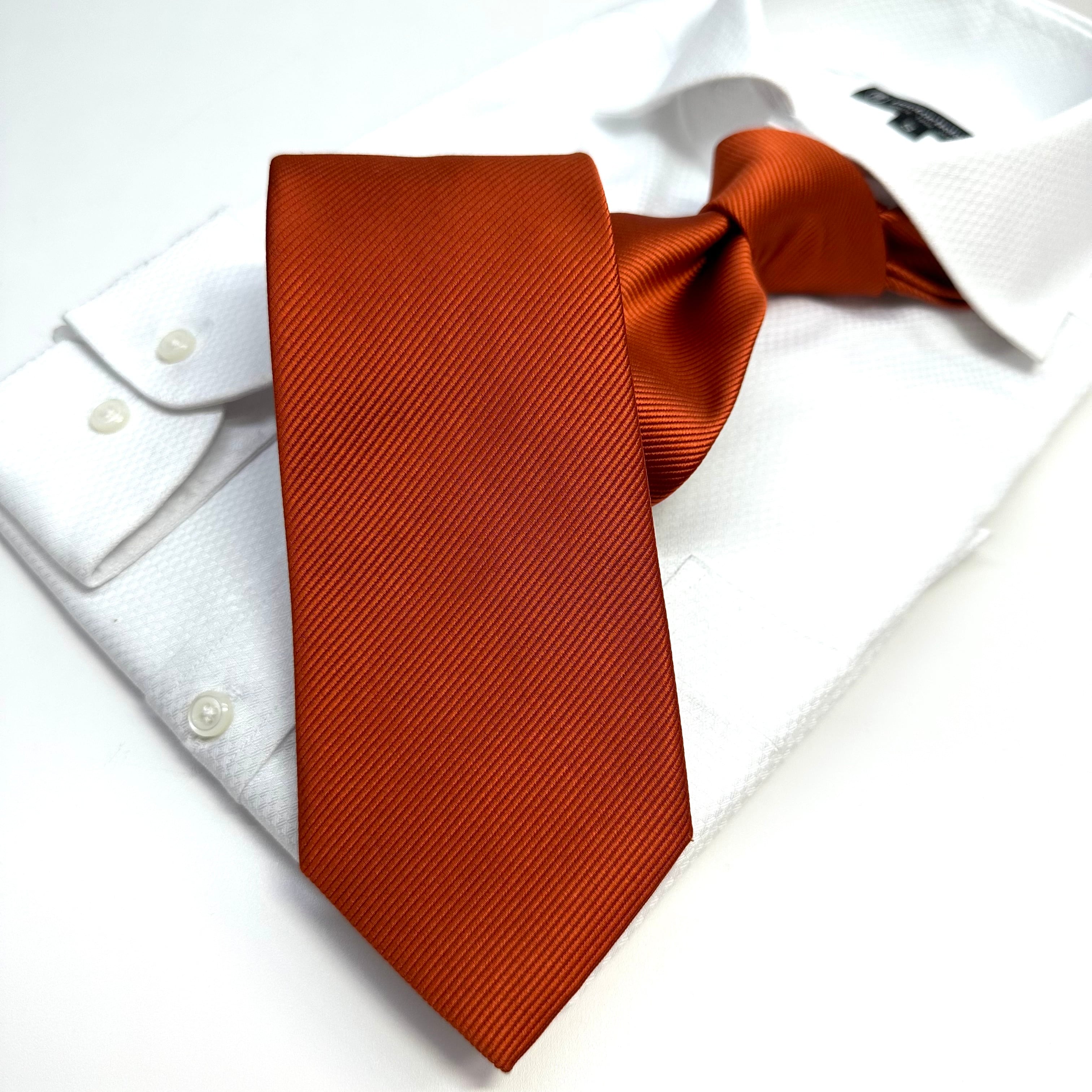 ソリッドタイ【オレンジ】