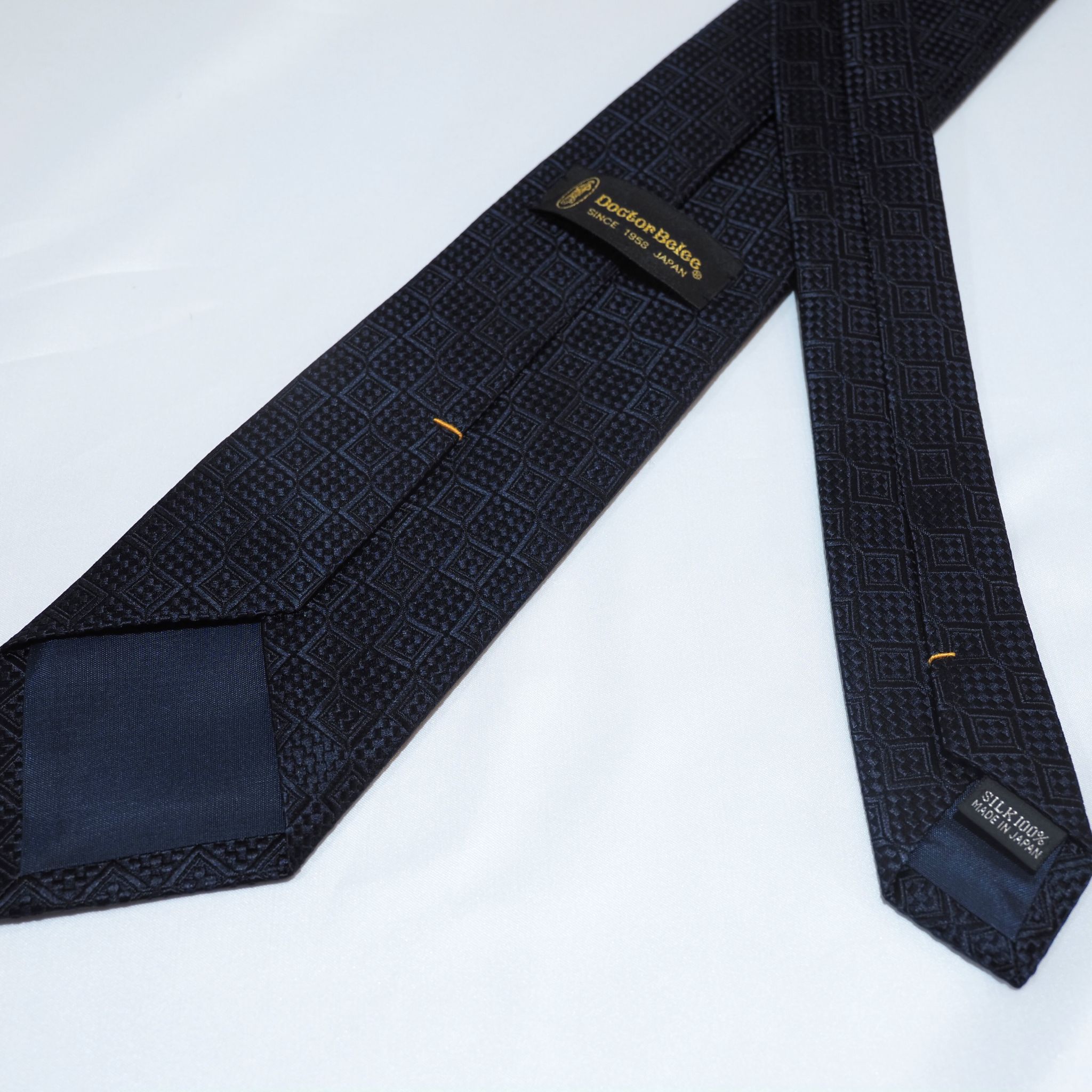 オリジナルソリッドタイ【濃紺】②