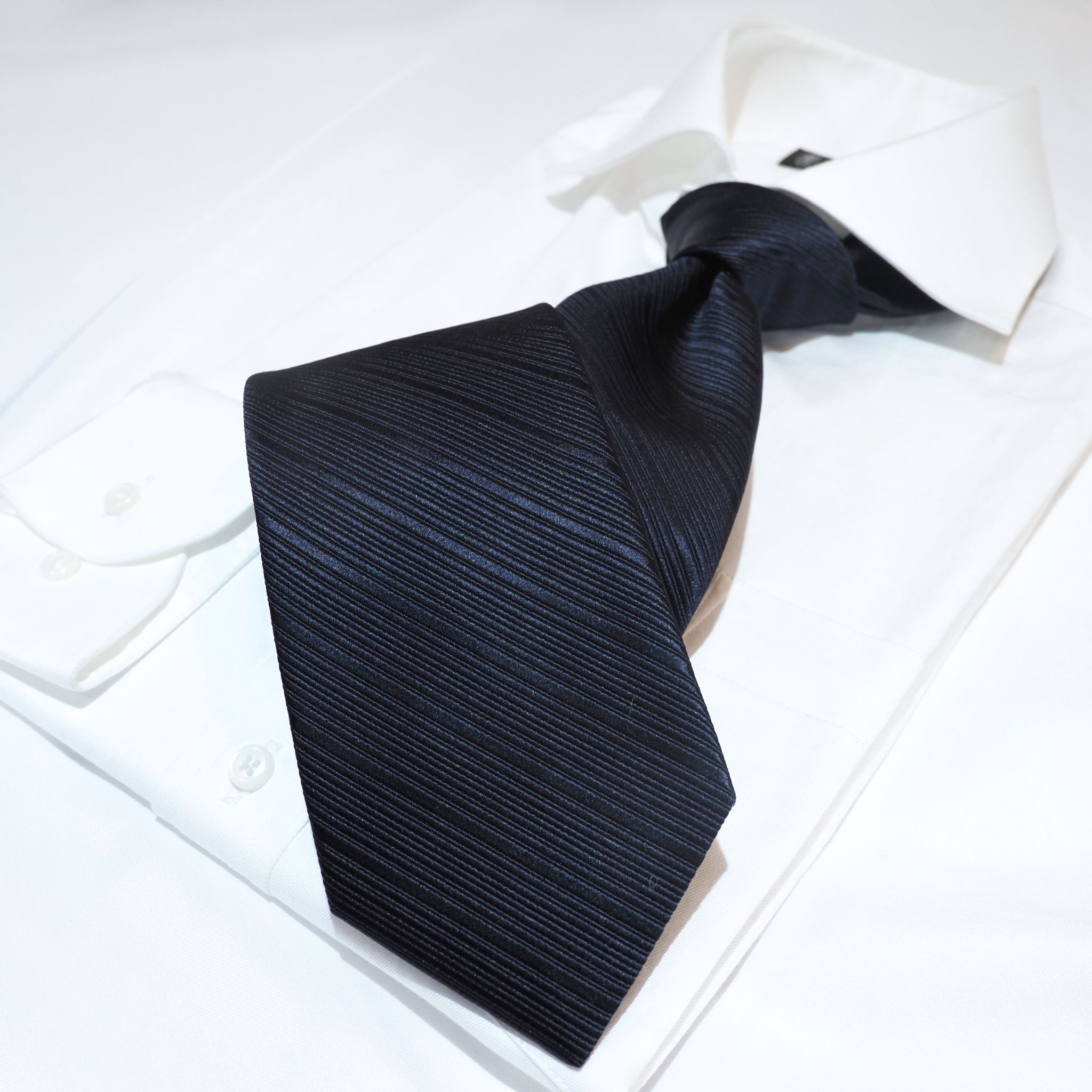 オリジナルソリッドタイ【濃紺】⑤