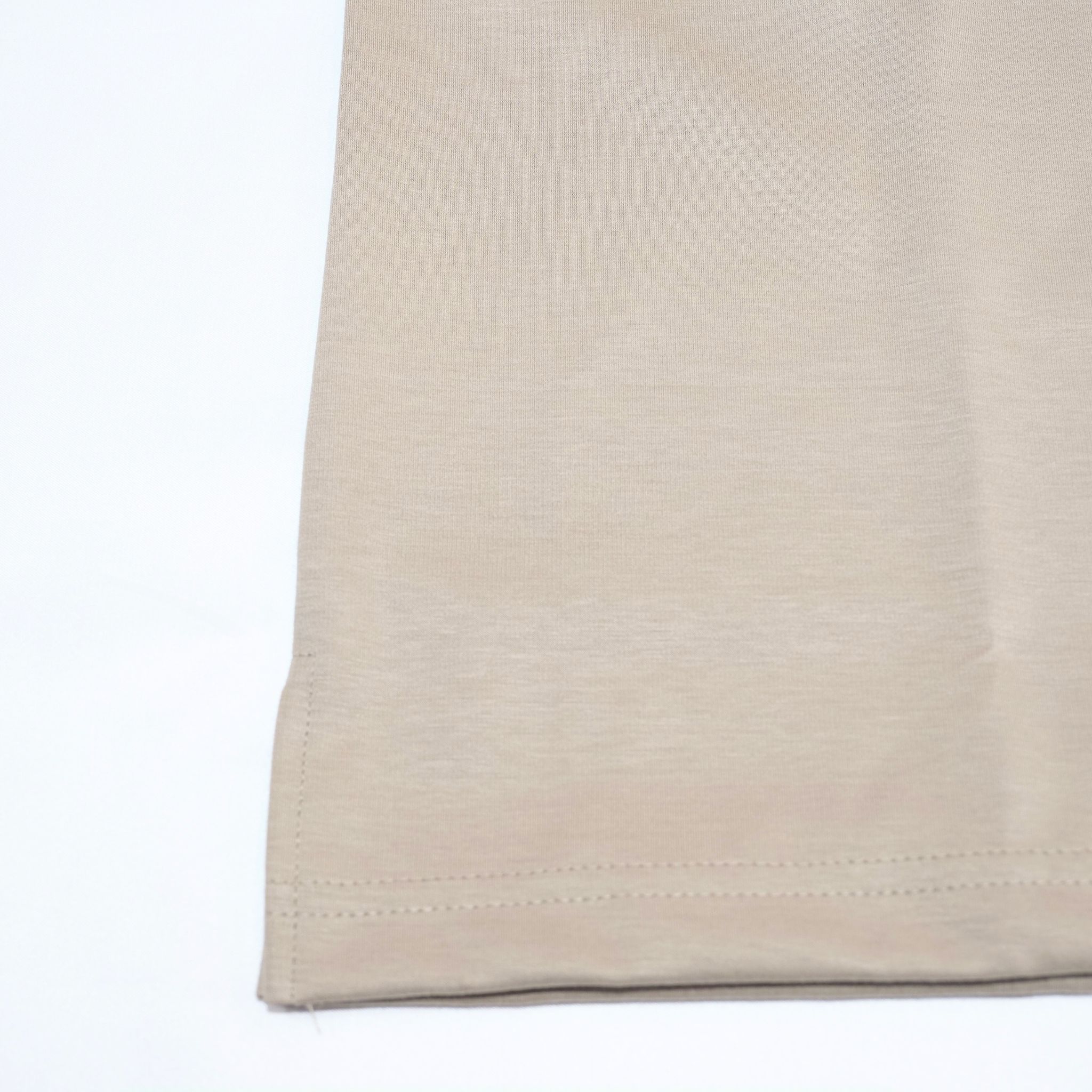 【半袖 L】N326141-2 ドレスTシャツ　ベージュ