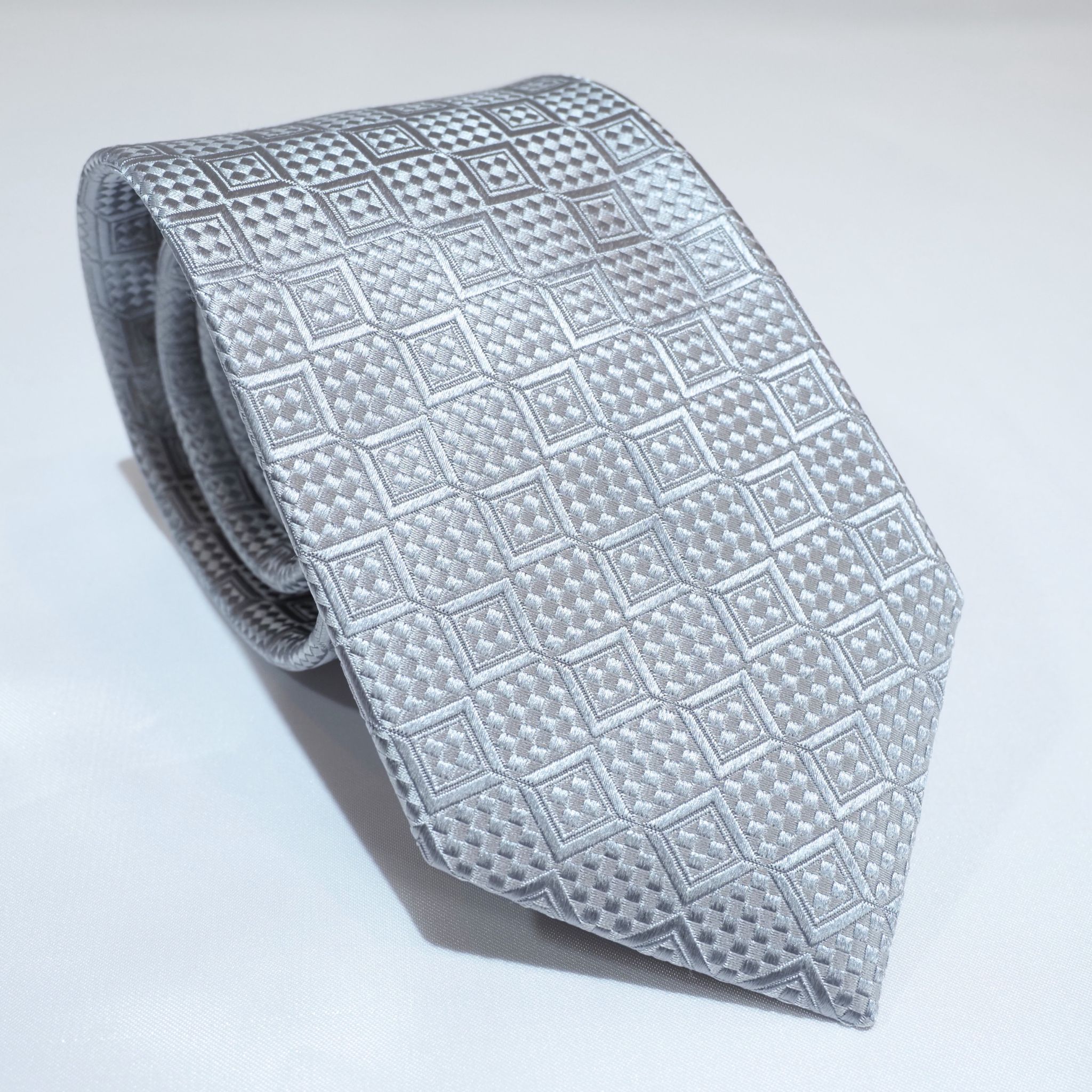 オリジナルソリッドタイ【シルバー】②