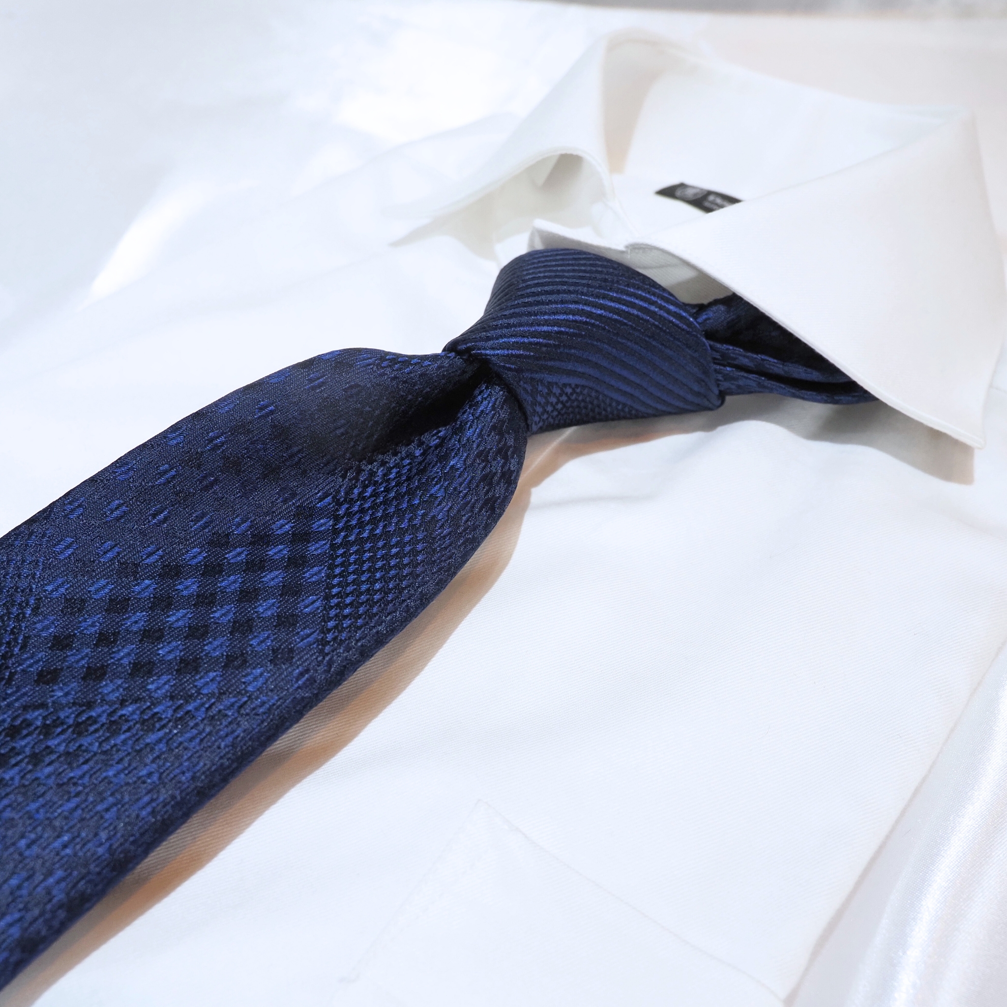 オリジナルソリッドタイ【紺】