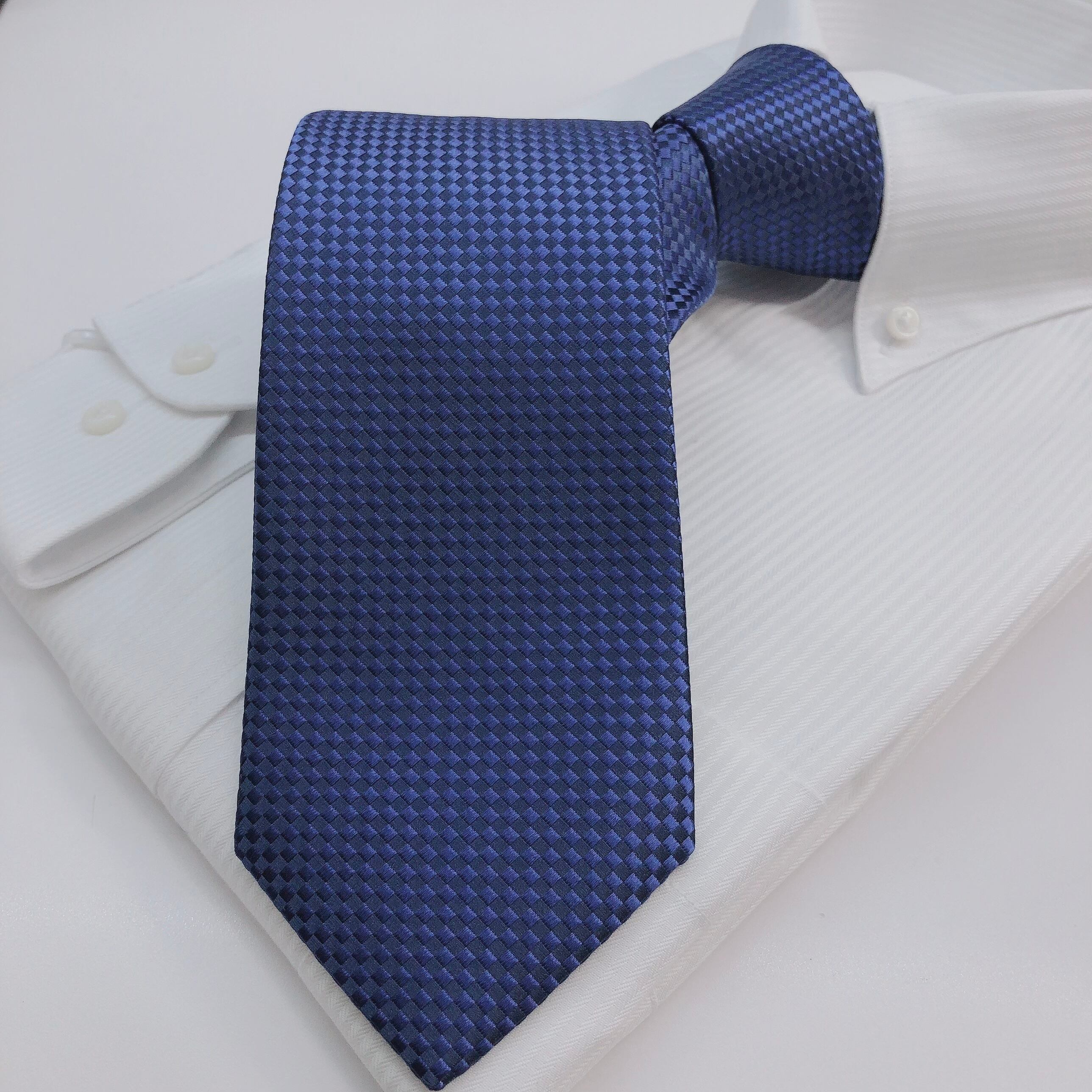 ソリッドタイ【青】