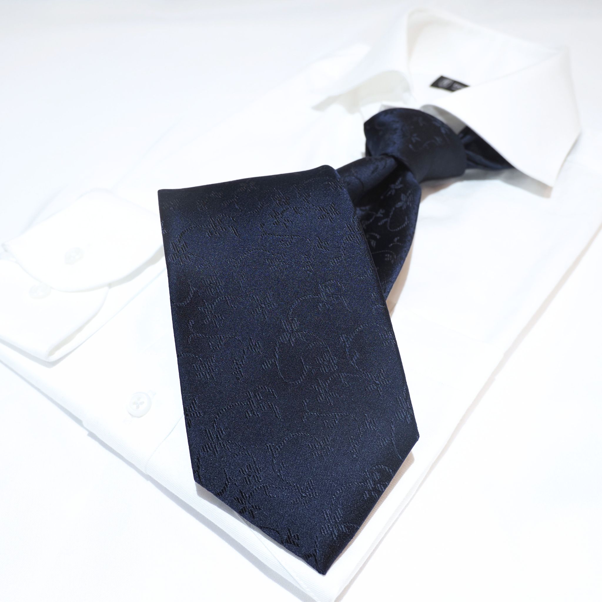 オリジナルソリッドタイ【濃紺】⑥