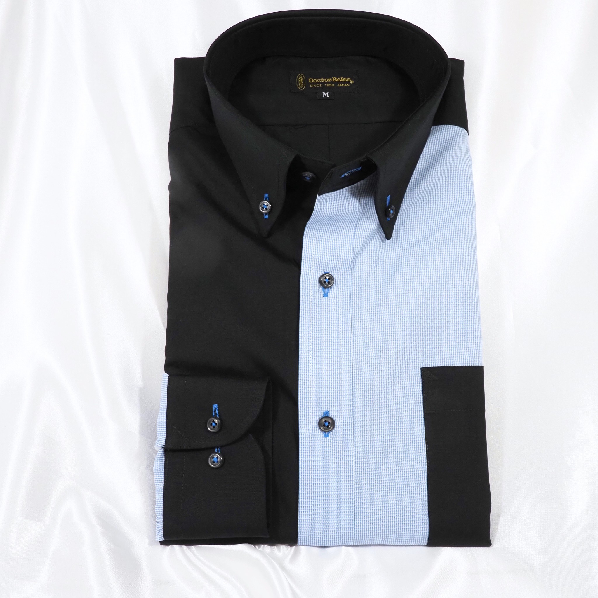 長袖クレイジーシャツ【LL】3416