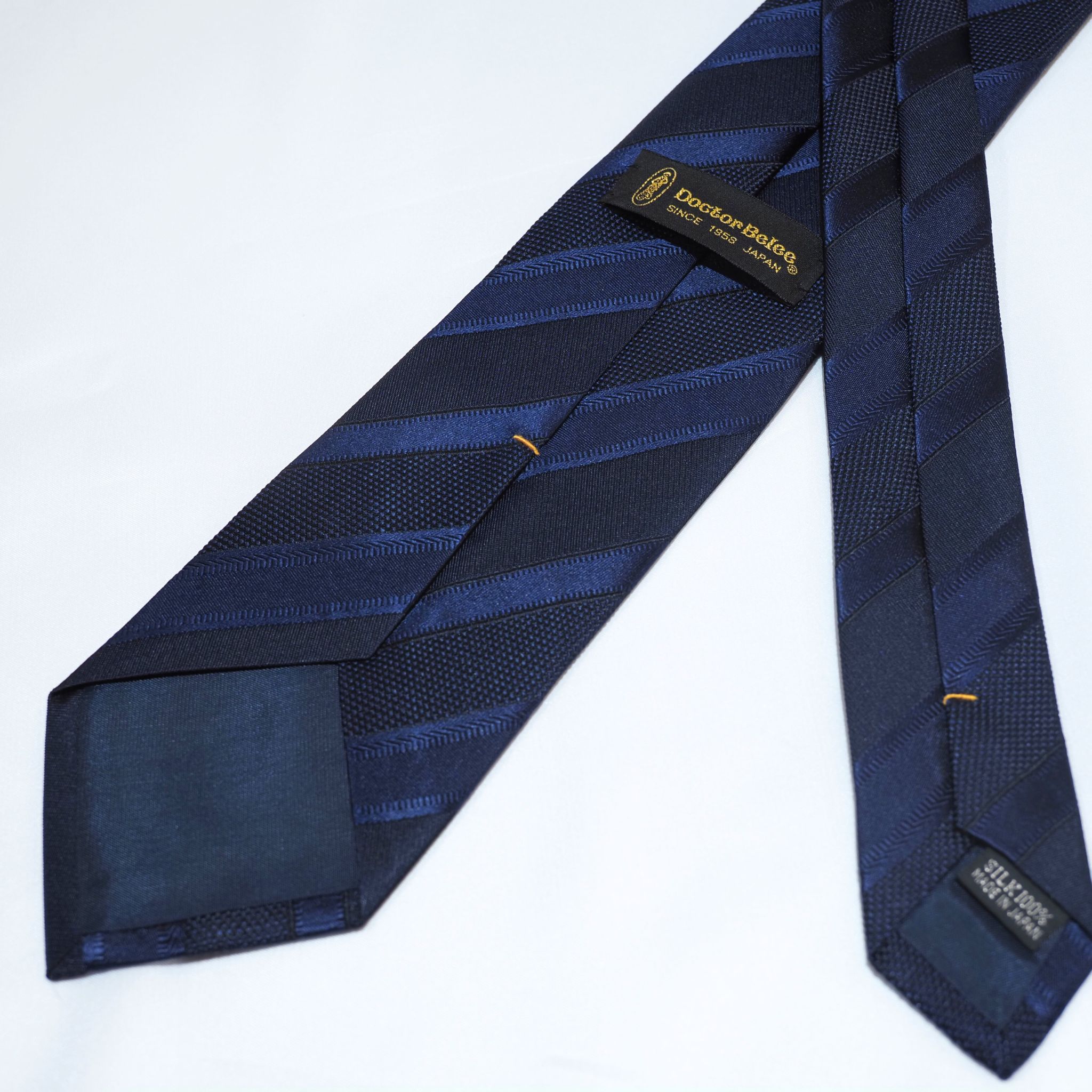 オリジナルソリッドタイ【紺】⑨