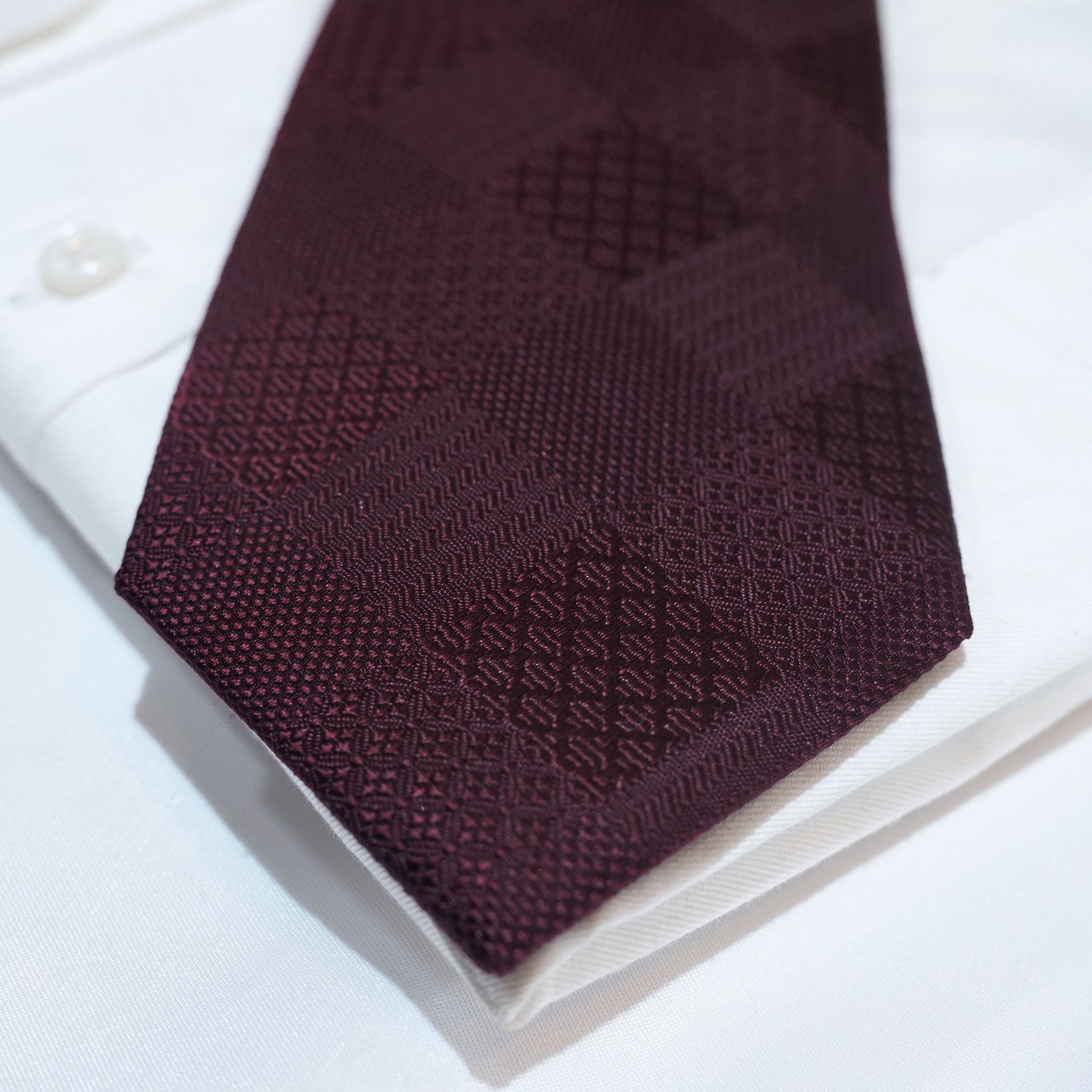 オリジナルソリッドタイ【エンジ】②