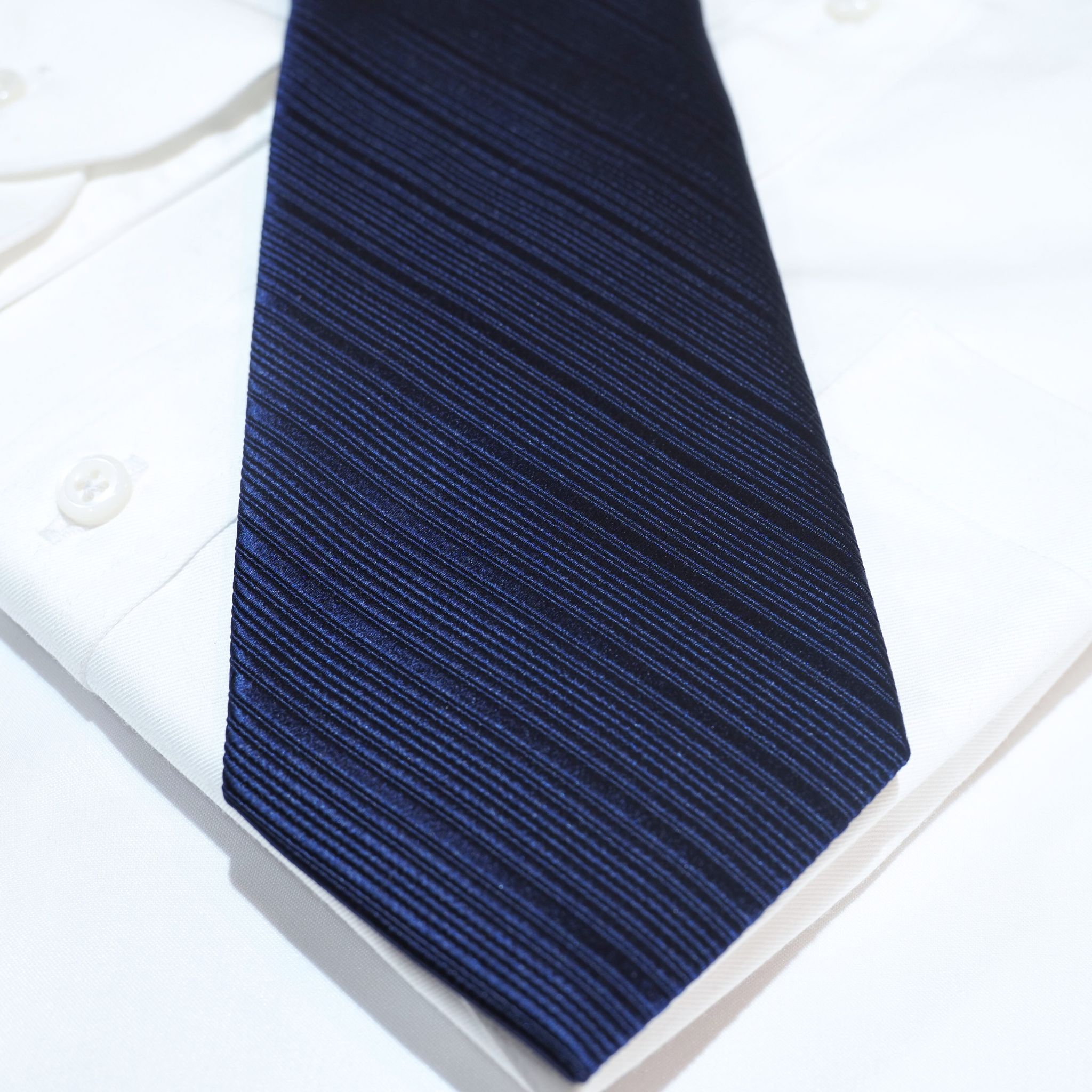 オリジナルソリッドタイ【紺】⑥