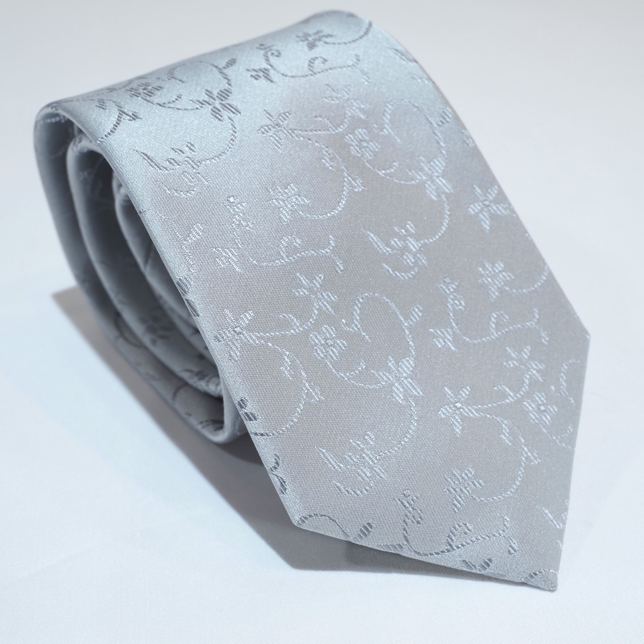 オリジナルソリッドタイ【シルバー】⑥