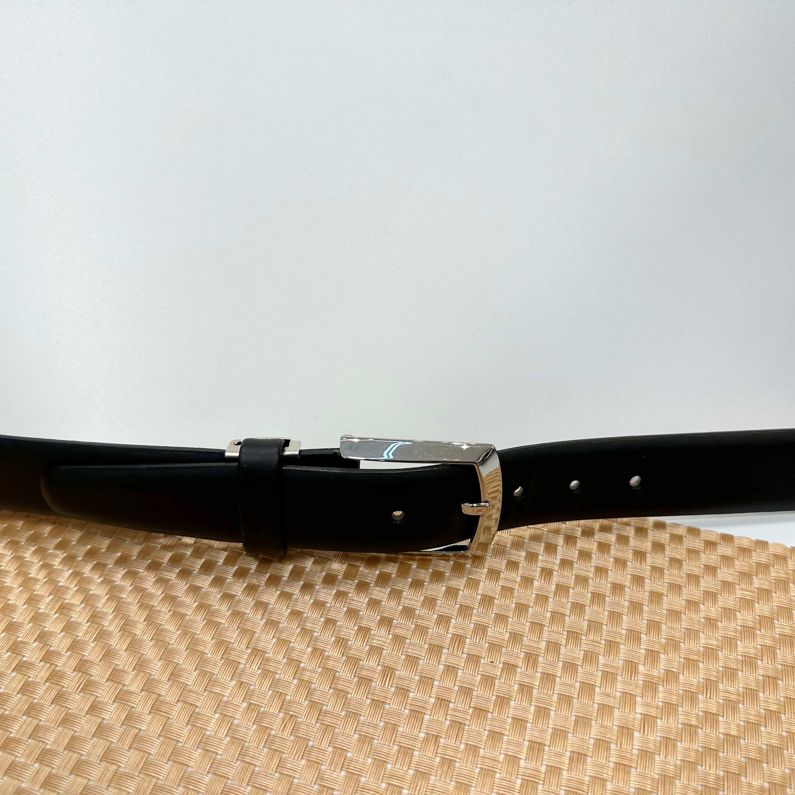 国産本革ベルト【黒】