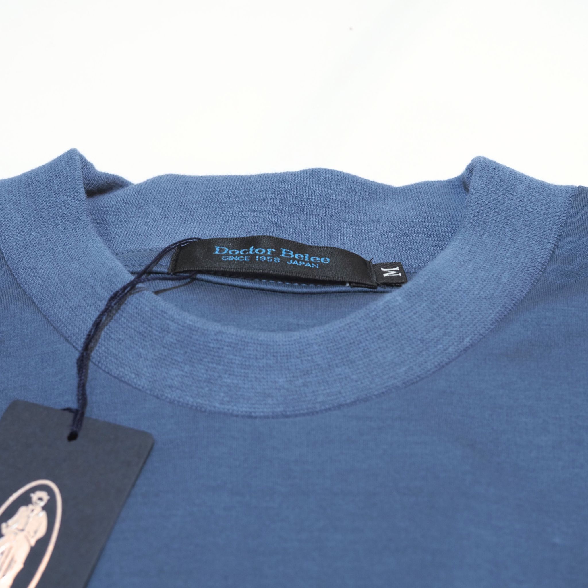 【半袖 S】N326141-3 ドレスTシャツ　インディゴブルー