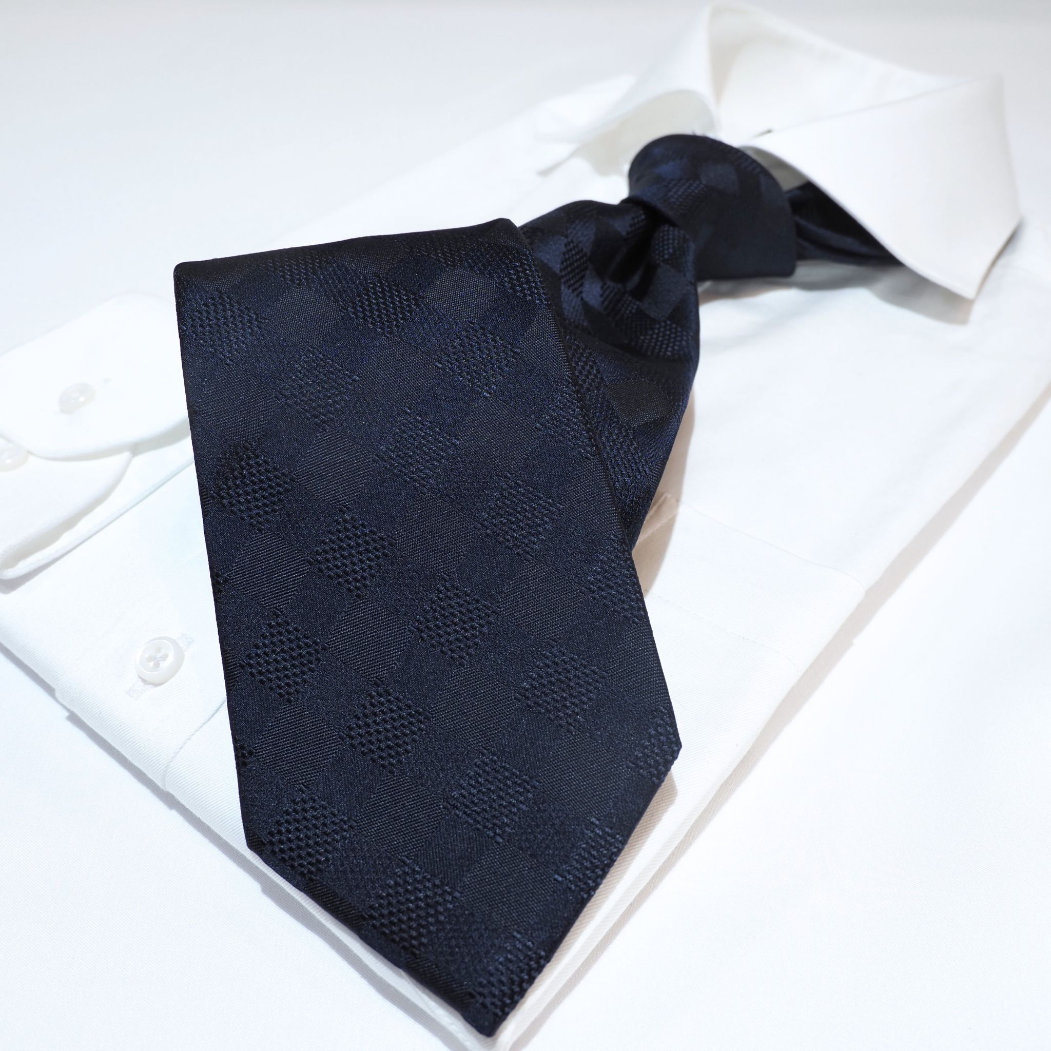 オリジナルソリッドタイ【濃紺】⑧