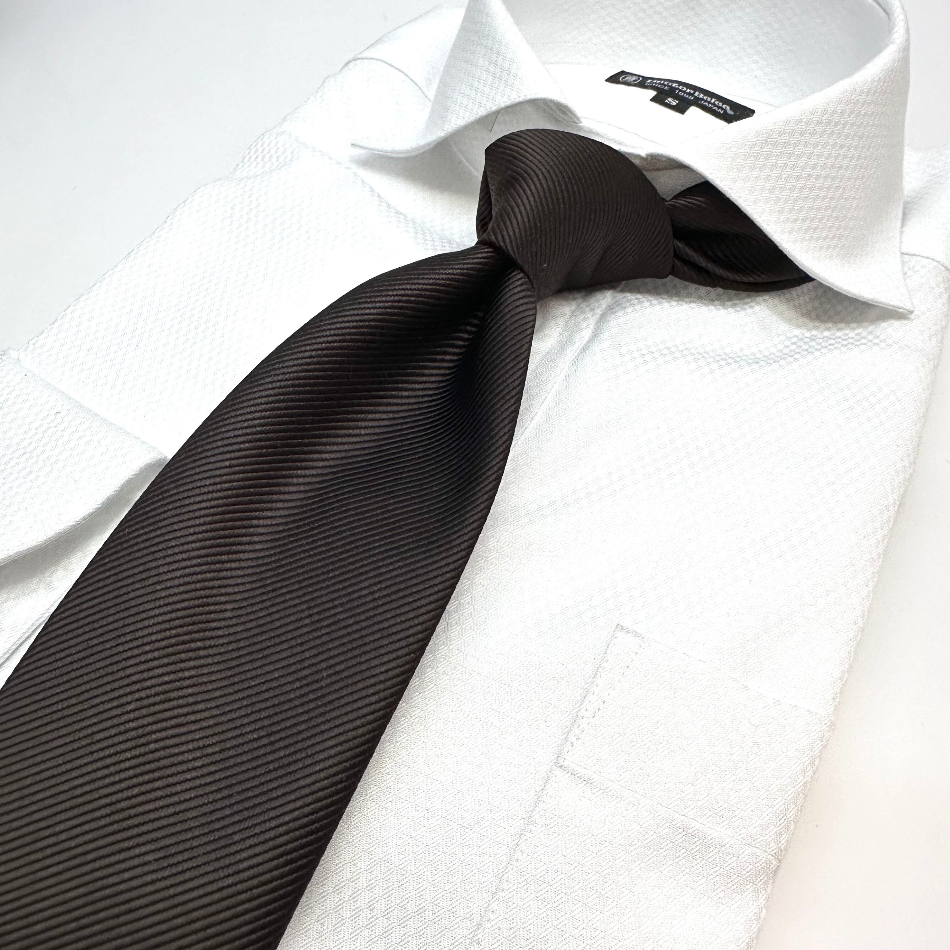 ソリッドタイ【ダークブラウン】