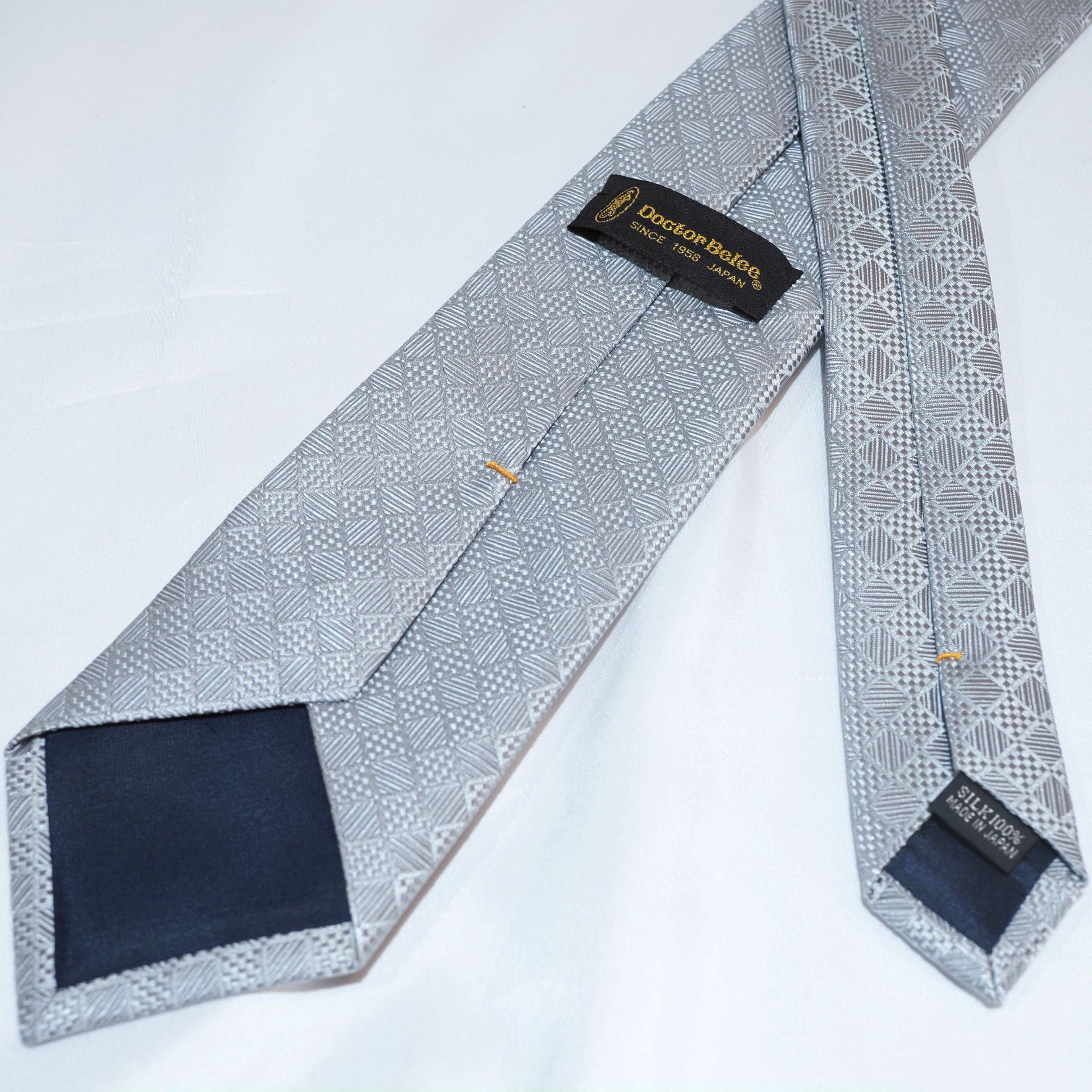 オリジナルソリッドタイ【シルバー】⑤