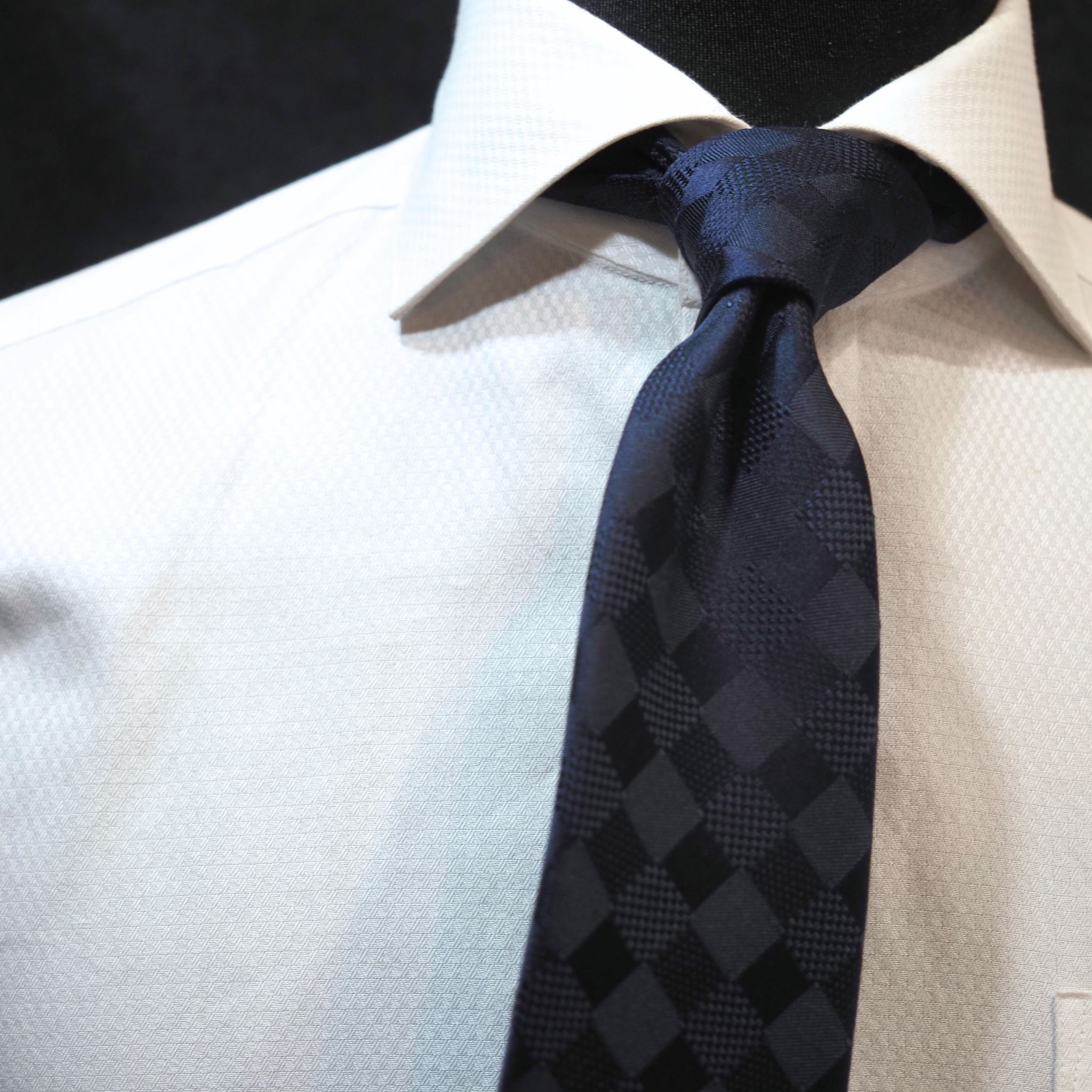 オリジナルソリッドタイ【濃紺】⑧