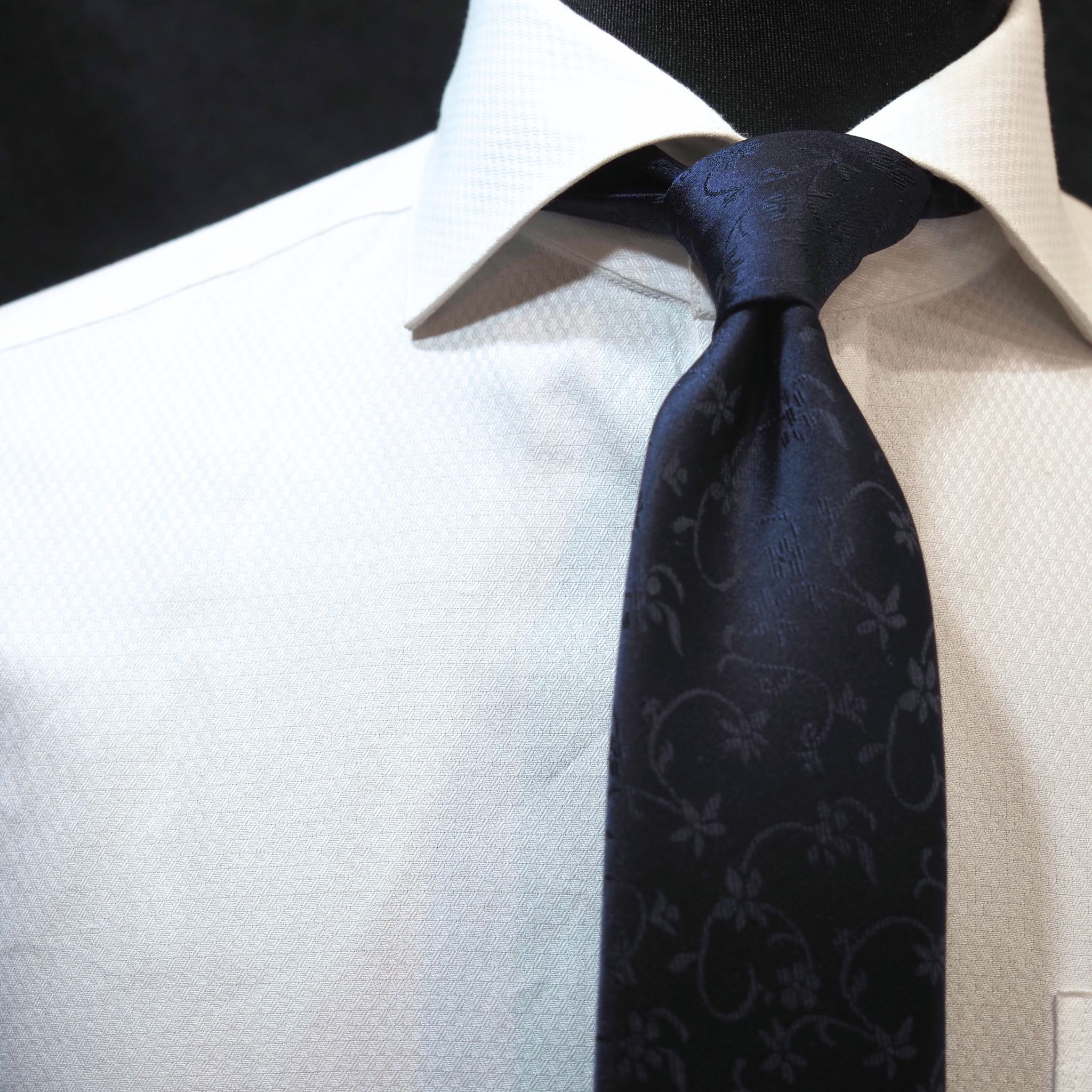 オリジナルソリッドタイ【濃紺】⑥