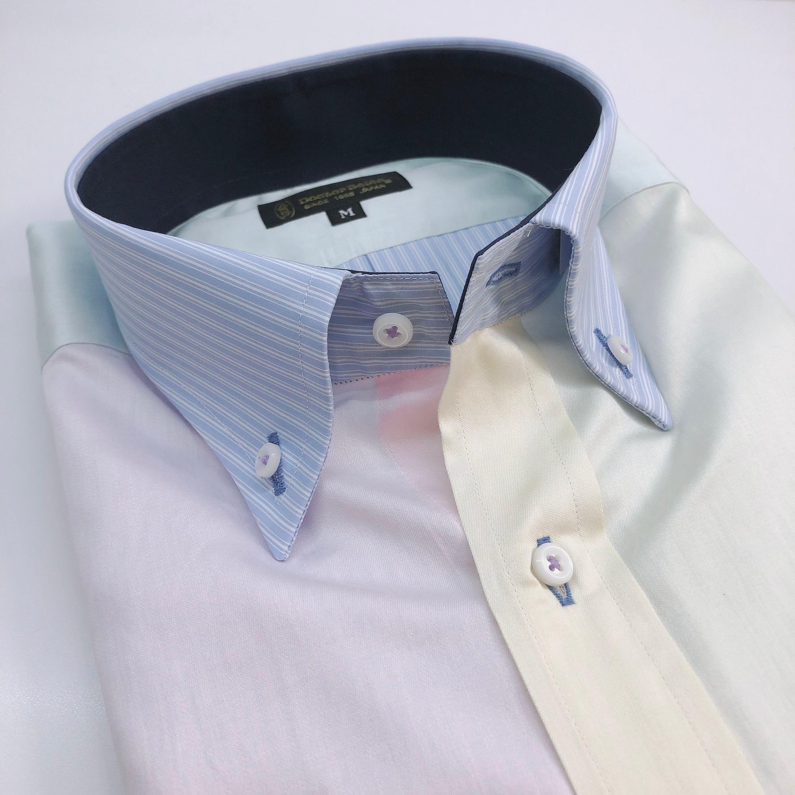 長袖クレイジーシャツ【LL】3370