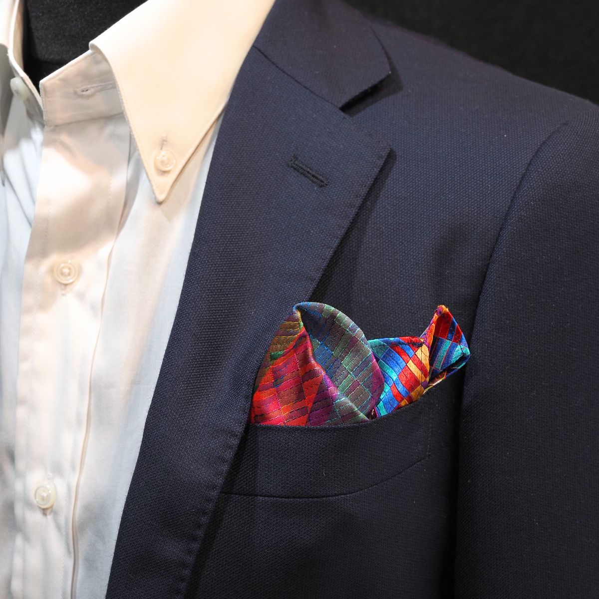 VANNERS Silk ポケットチーフ