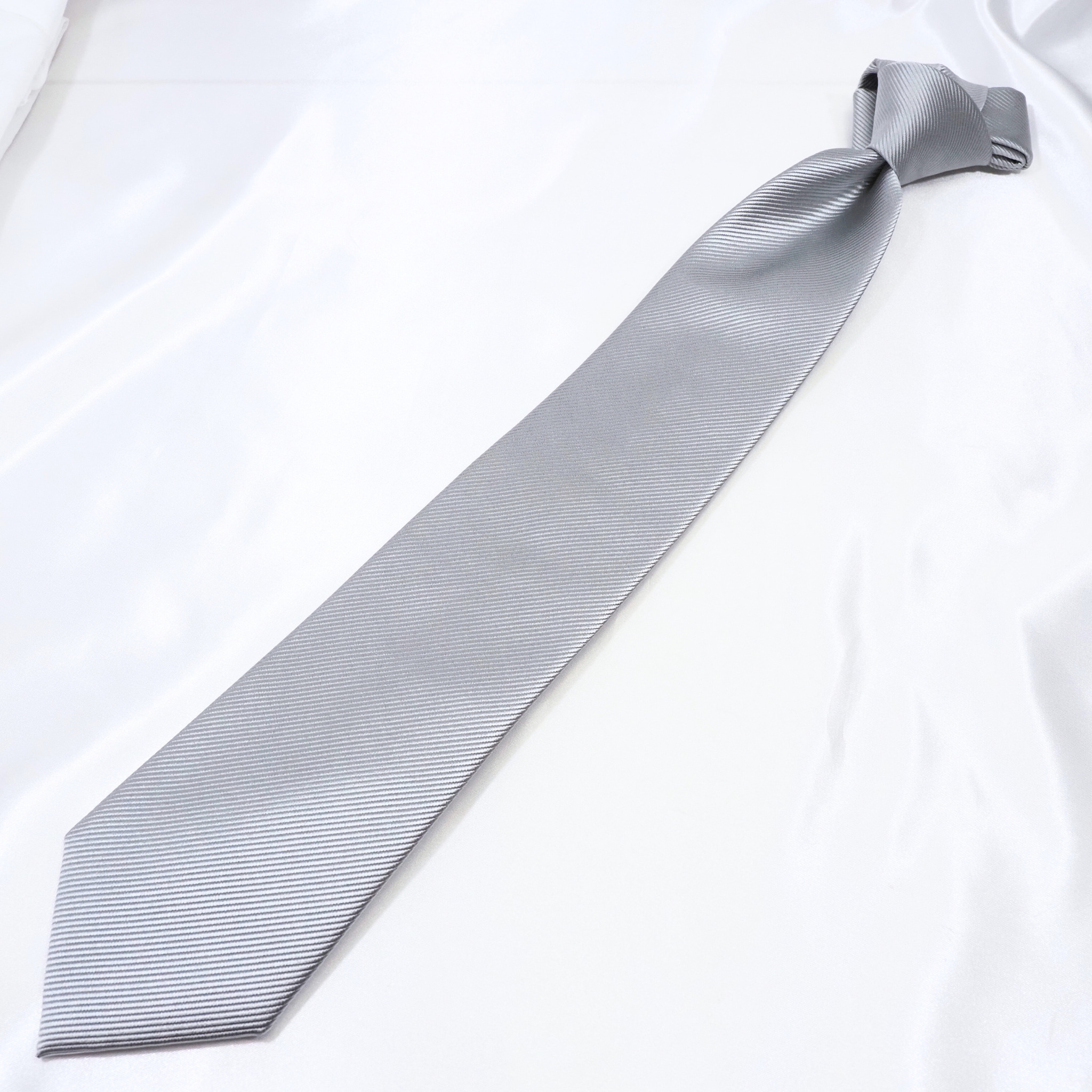 ソリッドタイ【シルバー】